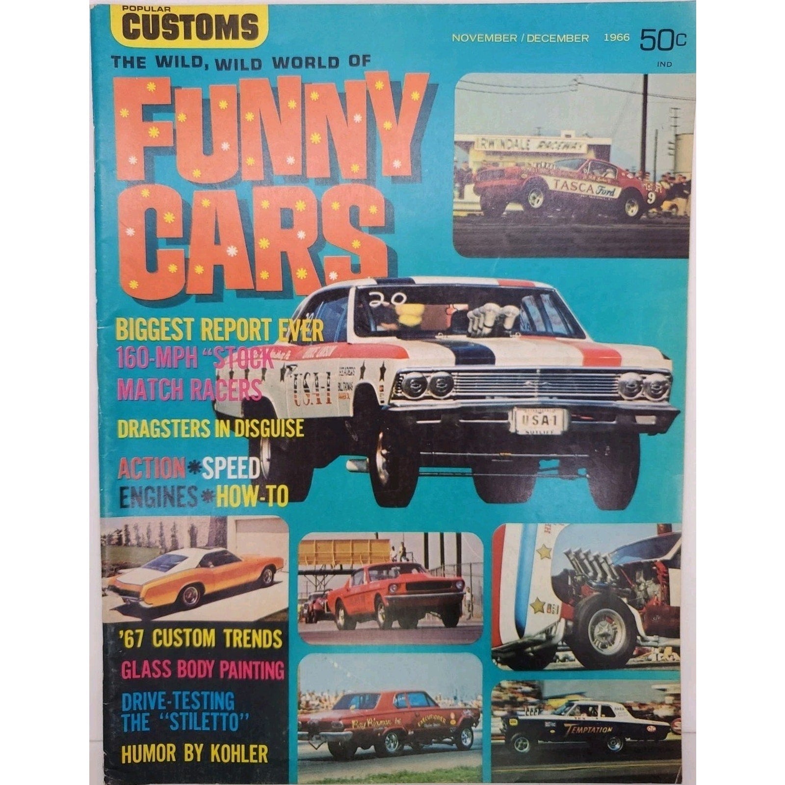 Popular Customs Magazine November/December 1966