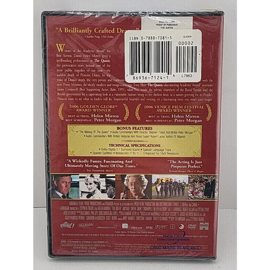 The Queen (DVD, 2007) *Brand New*
