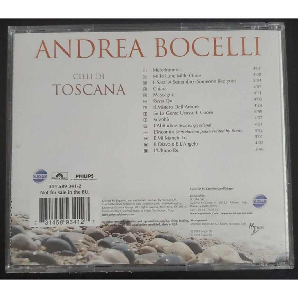 Cieli di Toscana (CD, Oct-2001, Philips)