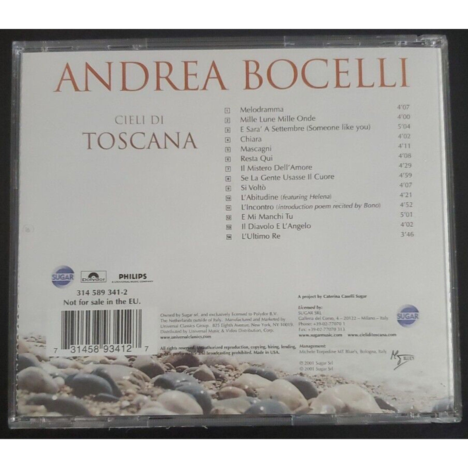 Cieli di Toscana (CD, Oct-2001, Philips)