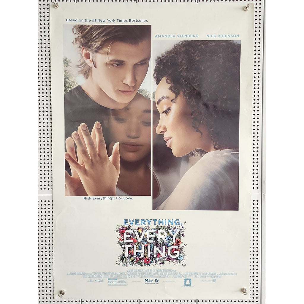 Everything, Every Thing Movie Poster D/S 27x40 Amandla Stenberg Nick Robinson