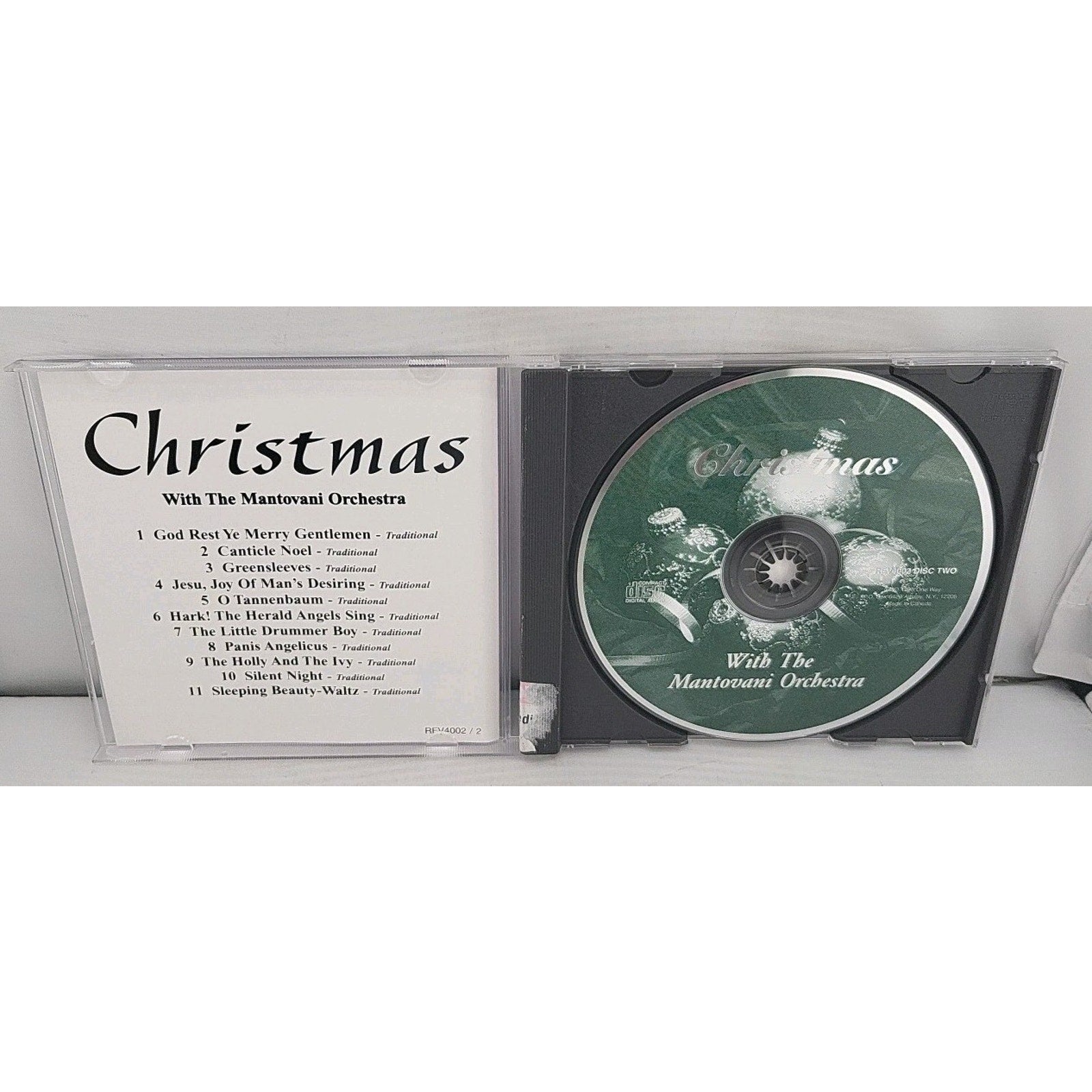 Christmas with the Mantovani Orchestra Music CD