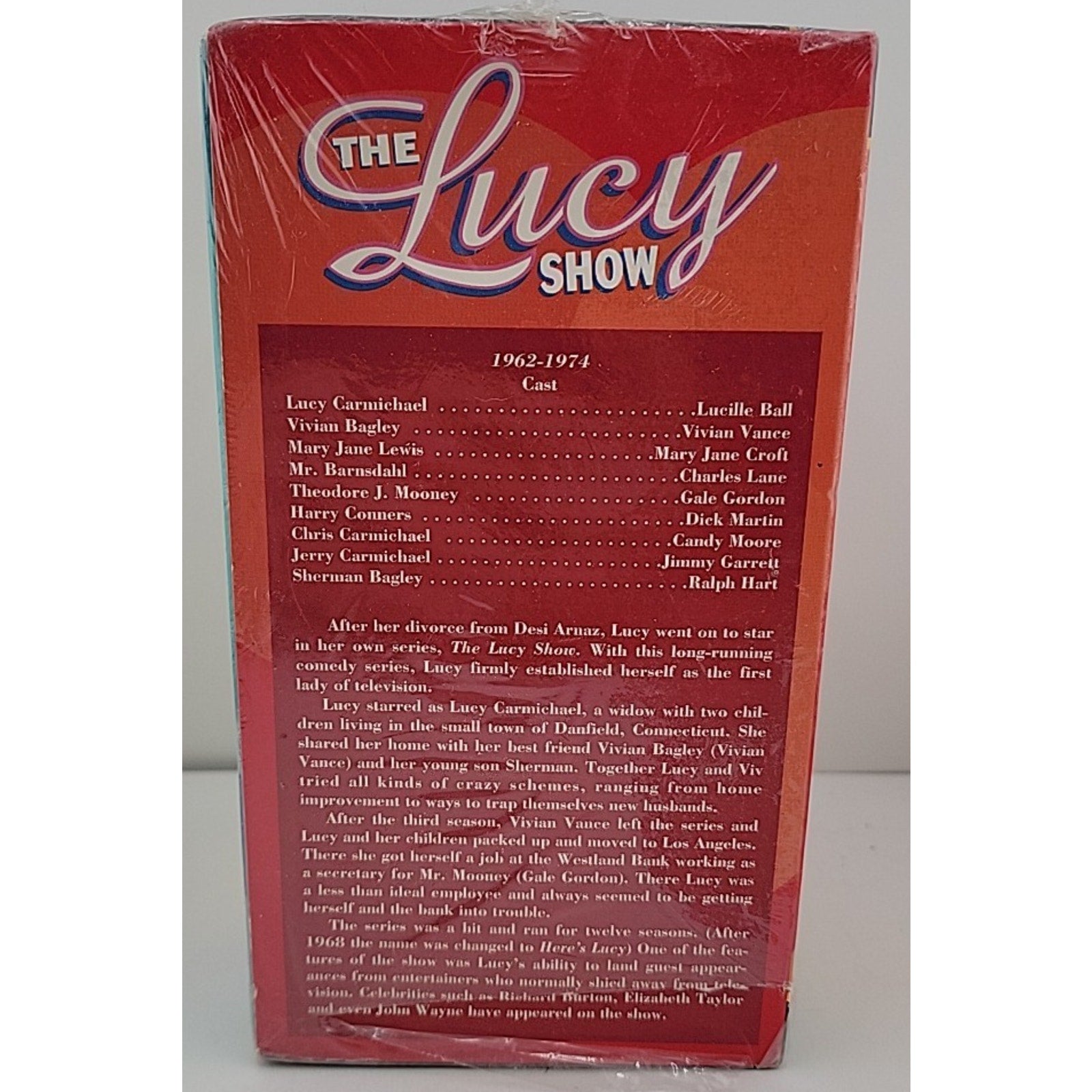The Lucy Show 4 VHS Tape Set Collection 8 Classic Episodes *Brand New*