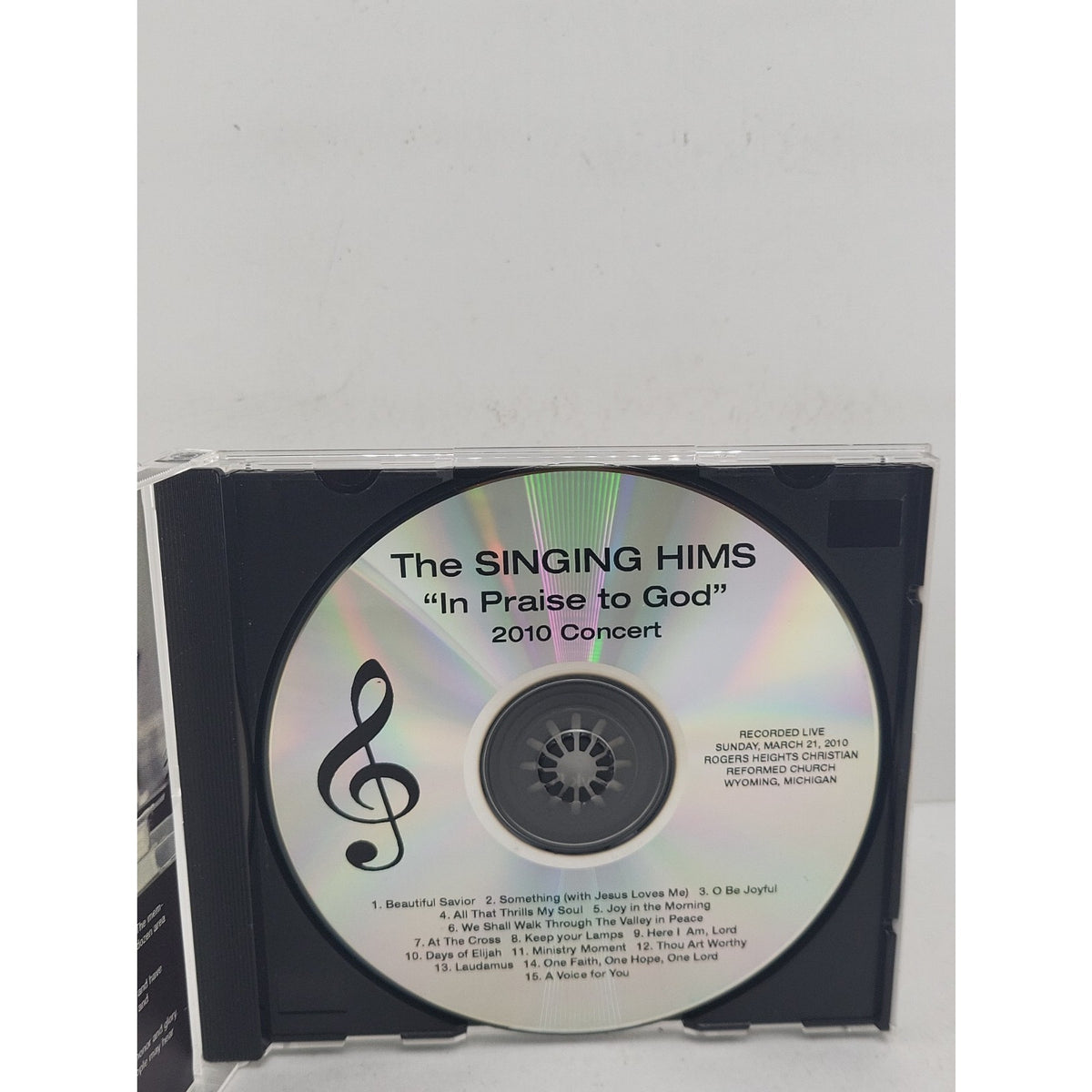 The Singing Hims "In Praise To God" 2010 Concert CD