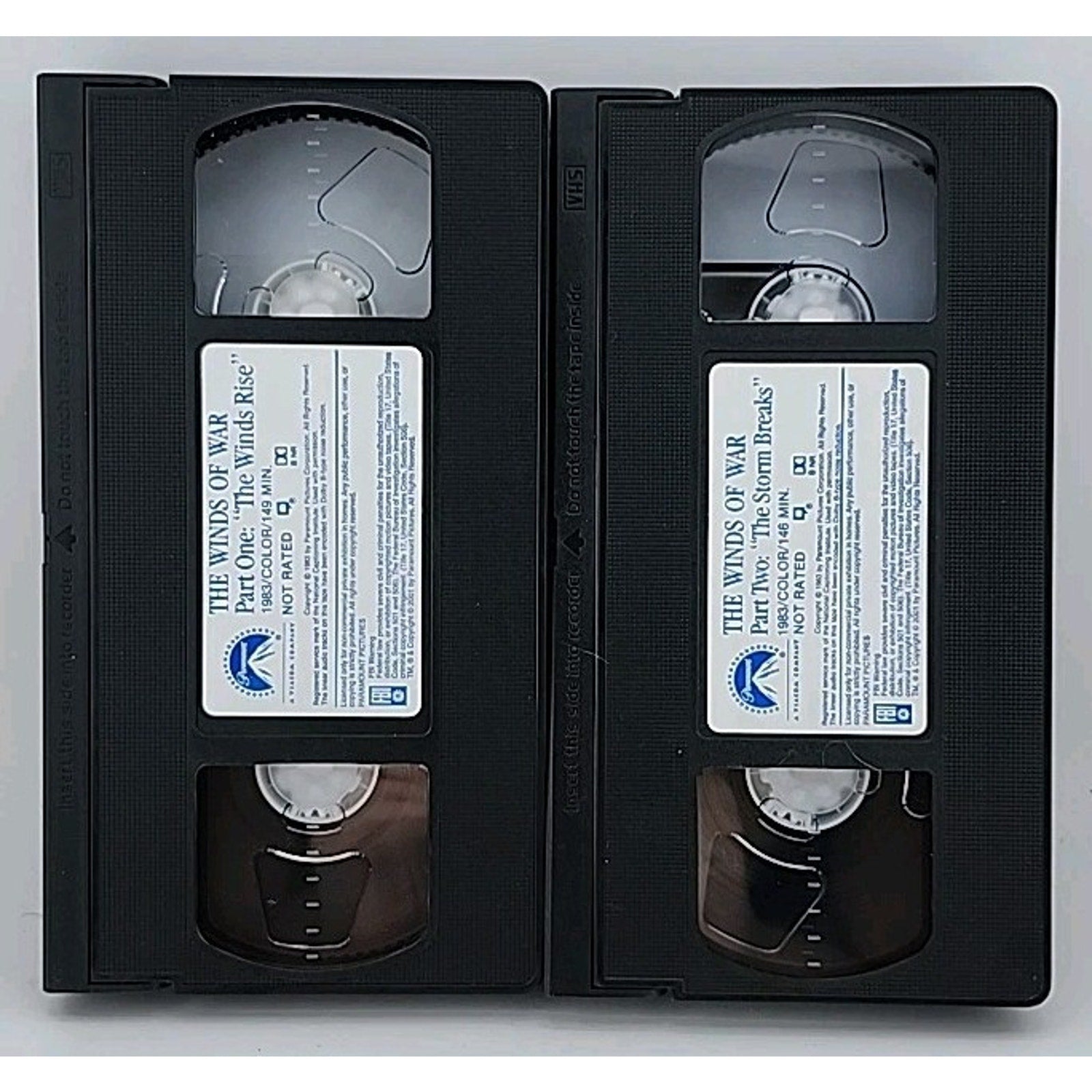 The Winds of War (VHS, 1989, 7-Tape Set)