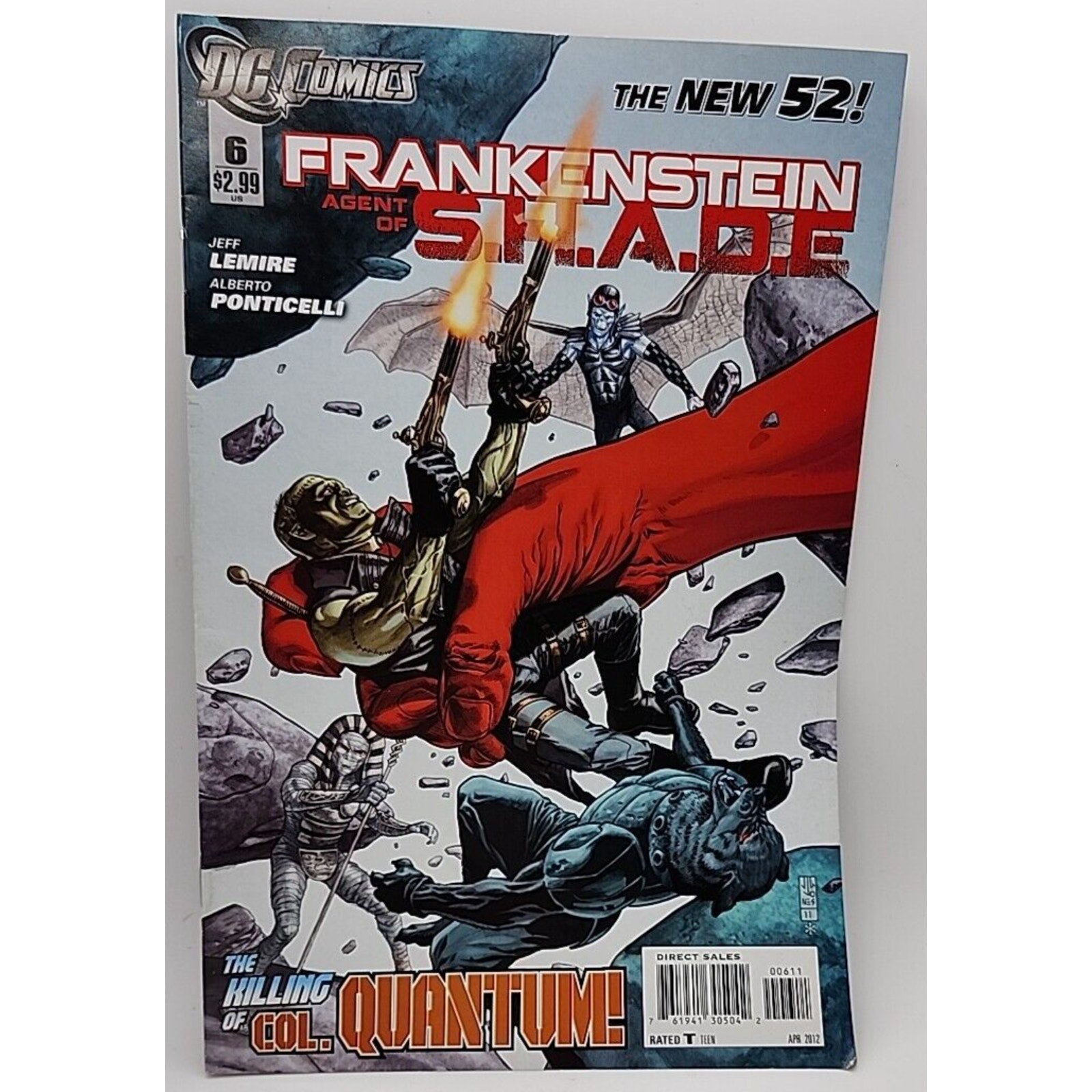 Frankenstein Agent of S.H.A.D.E #6 (2012) DC Comics Comic Book