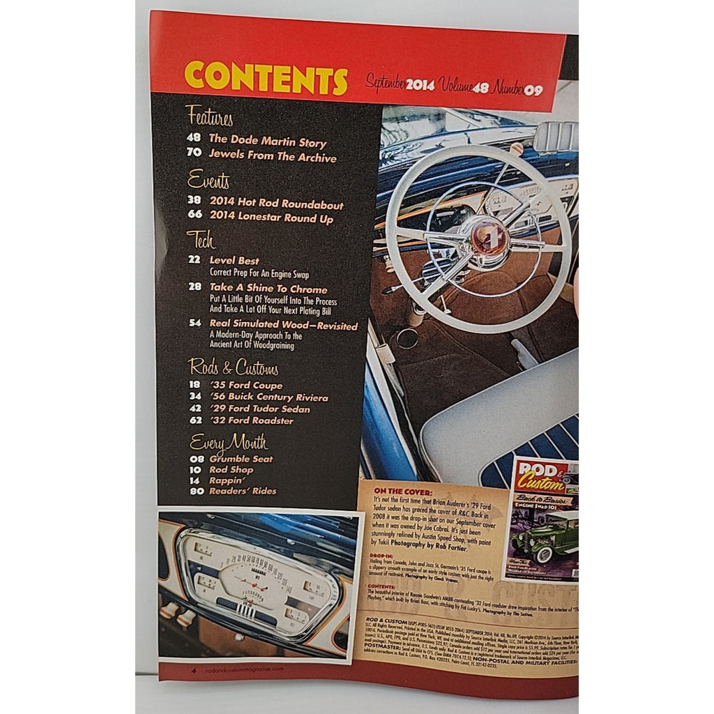 Rod & Custom September 2014 Magazine