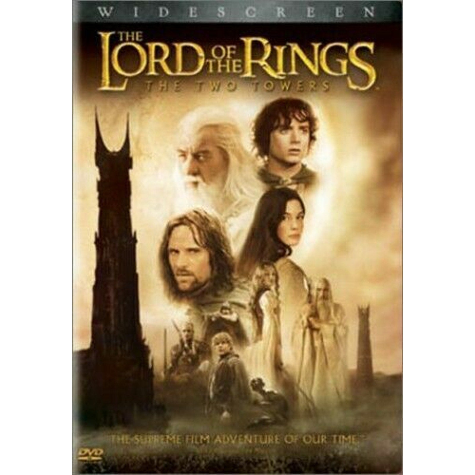 The Lord of the Rings: The Two Towers (DVD, 2003, 2-Disc Set, Widescreen Two Di…