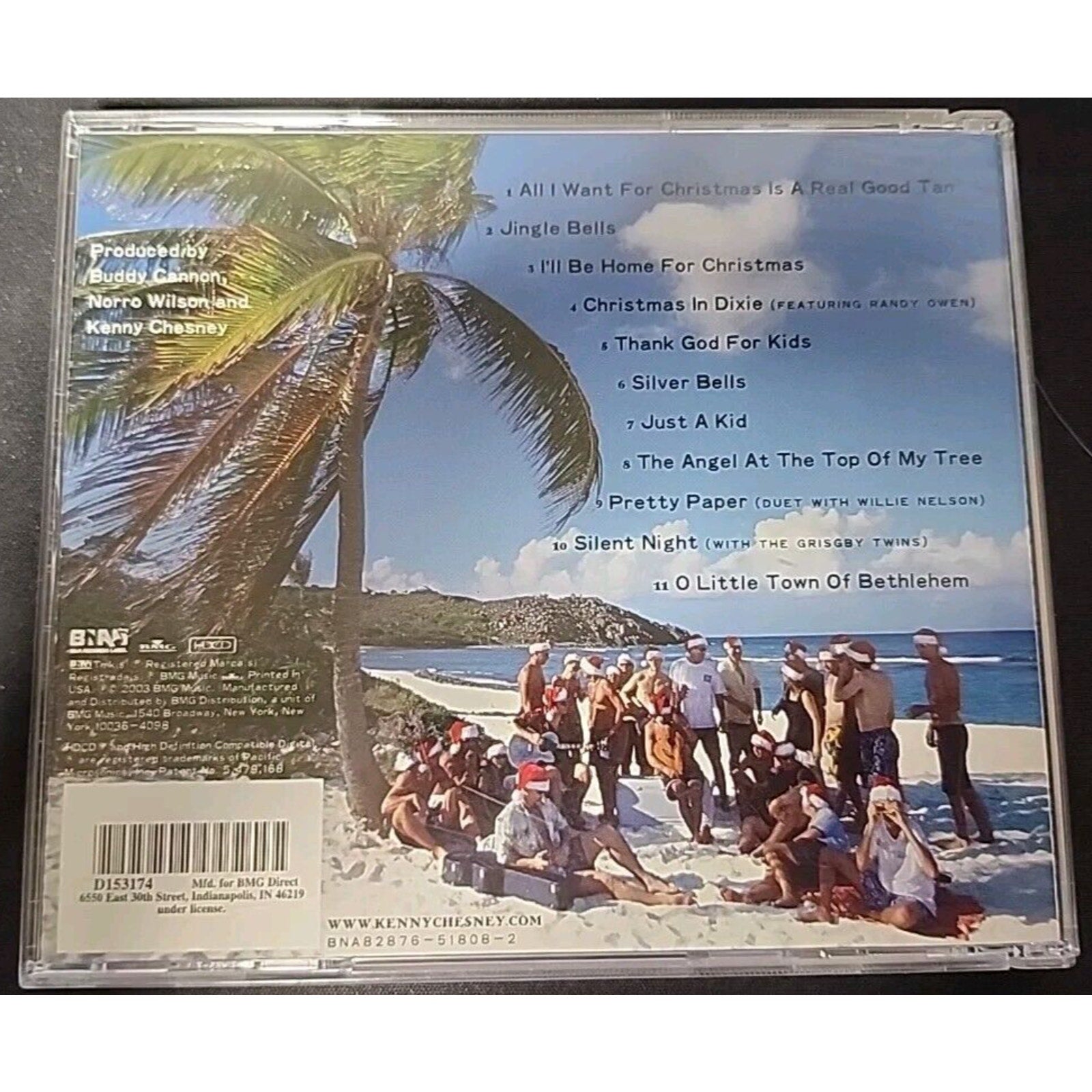 All I Want for Christmas Is a Real Good Tan by Kenny Chesney (CD, Oct-2003, BNA)