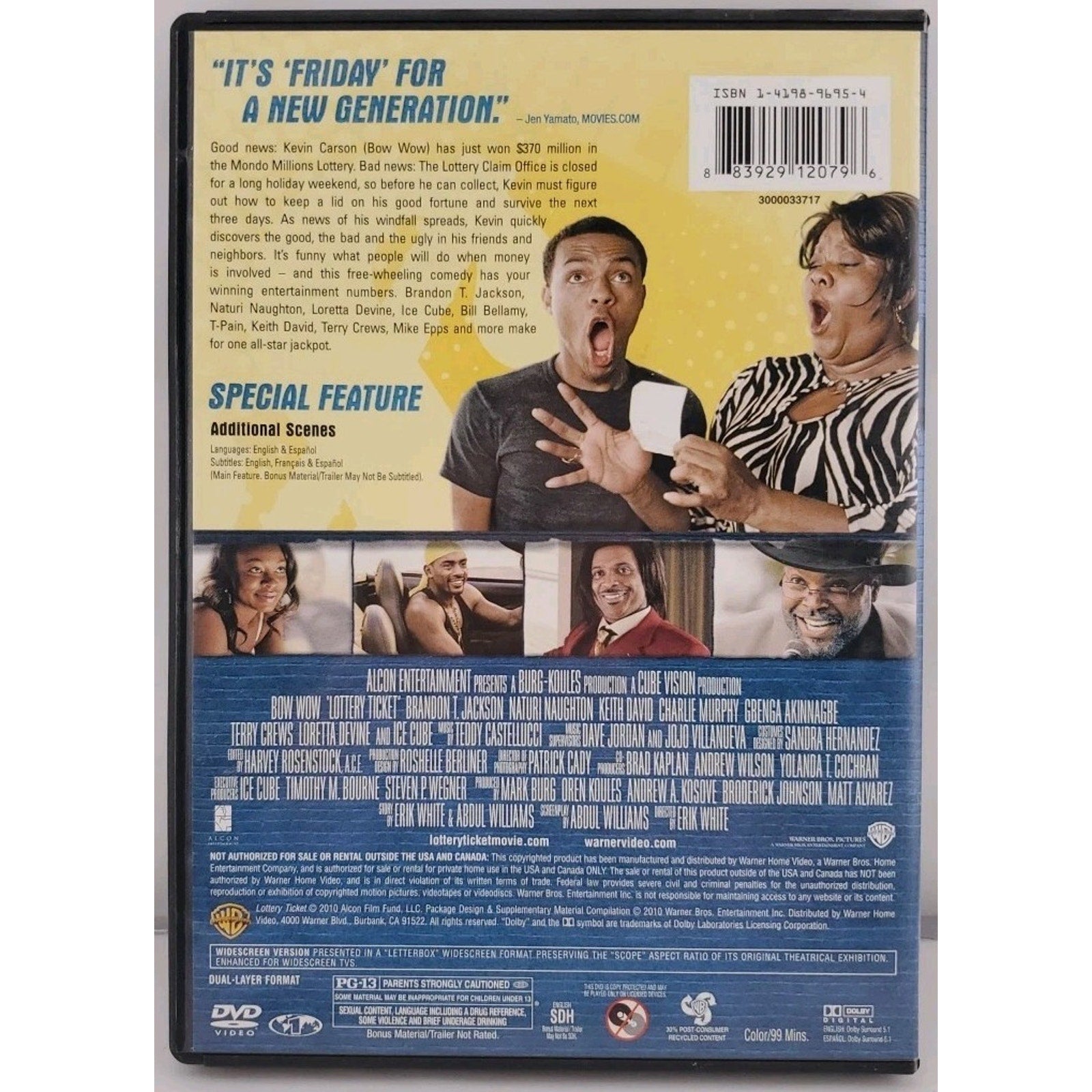 Lottery Ticket (DVD, 2010)