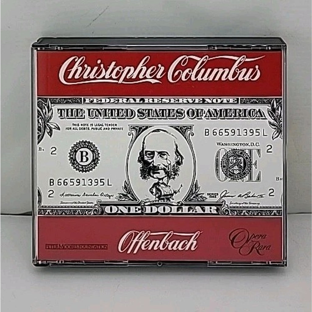 Offenbach Christopher Columbus Opera Rara ( 2 CD Box Set) Peter Moores