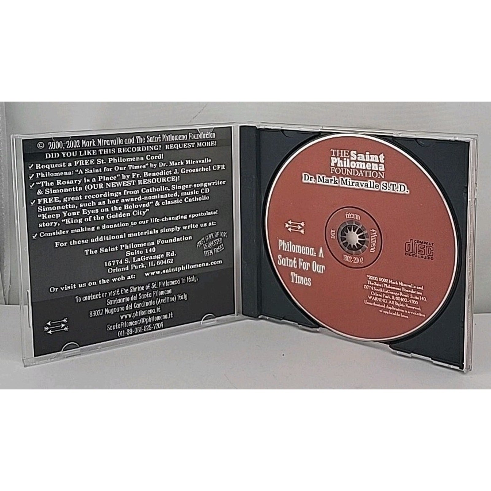 Mark Miravalle - Philomena: A Saint For Our Times - CD