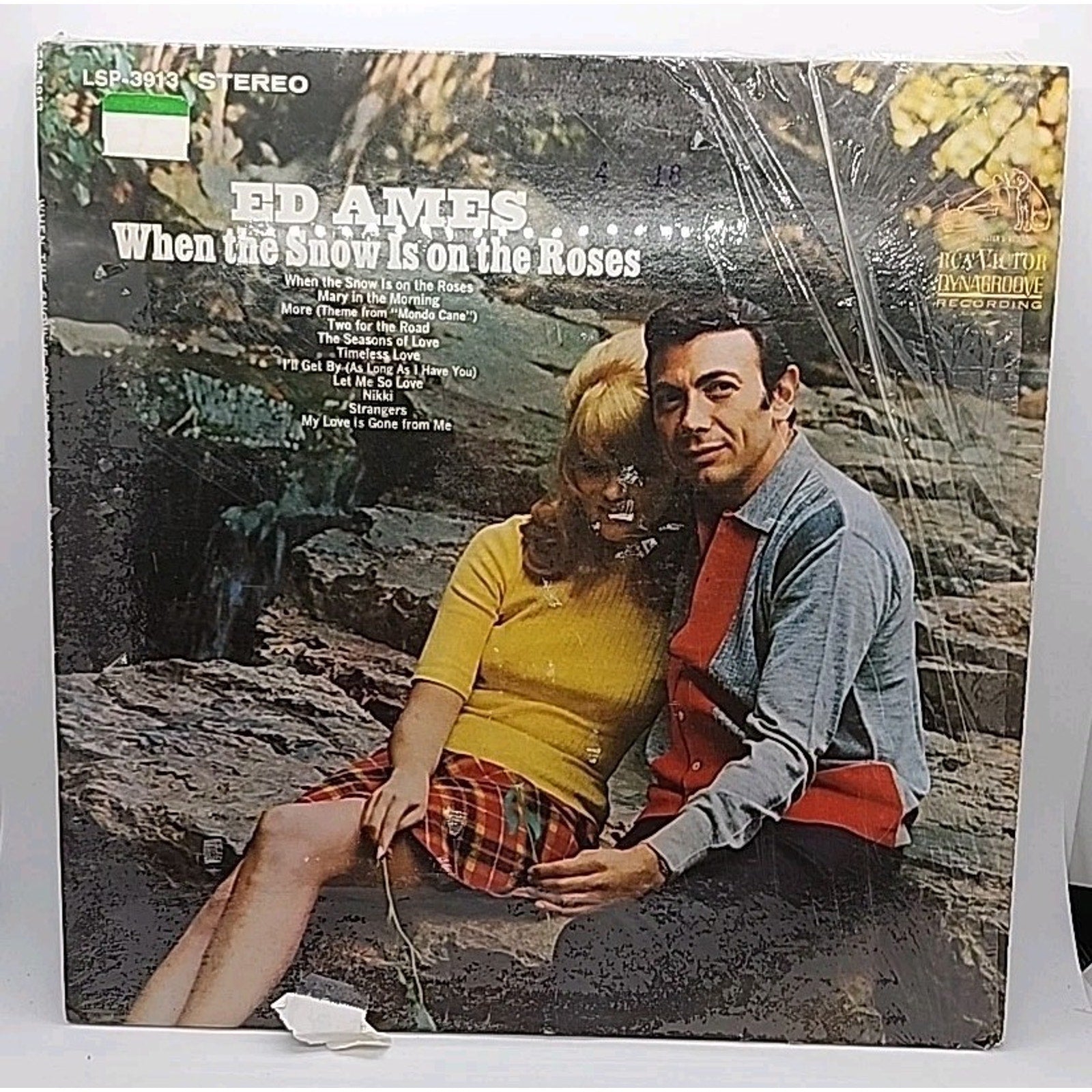 Ed Ames- When The Snow Is On The Roses, 1967 LSP-3913 LPM 3913 Vinyl 12''