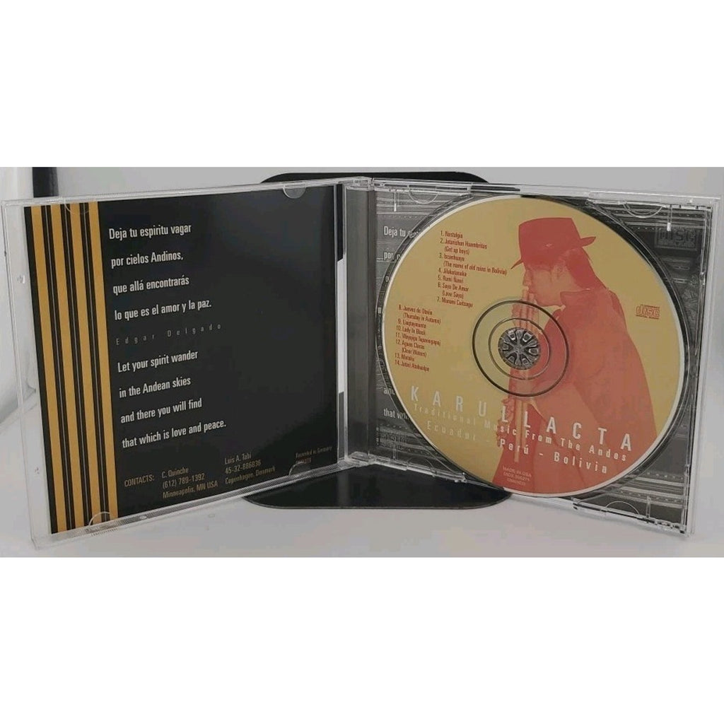 Karullacta Music From The Andes-Ecuador-Peru-Bolivia South America (CD)