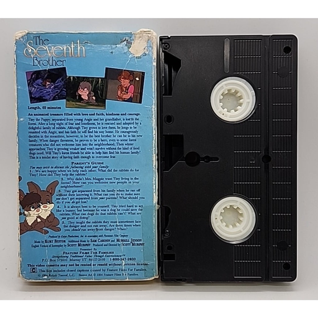 Tiny The Seventh Brother VHS (1994)
