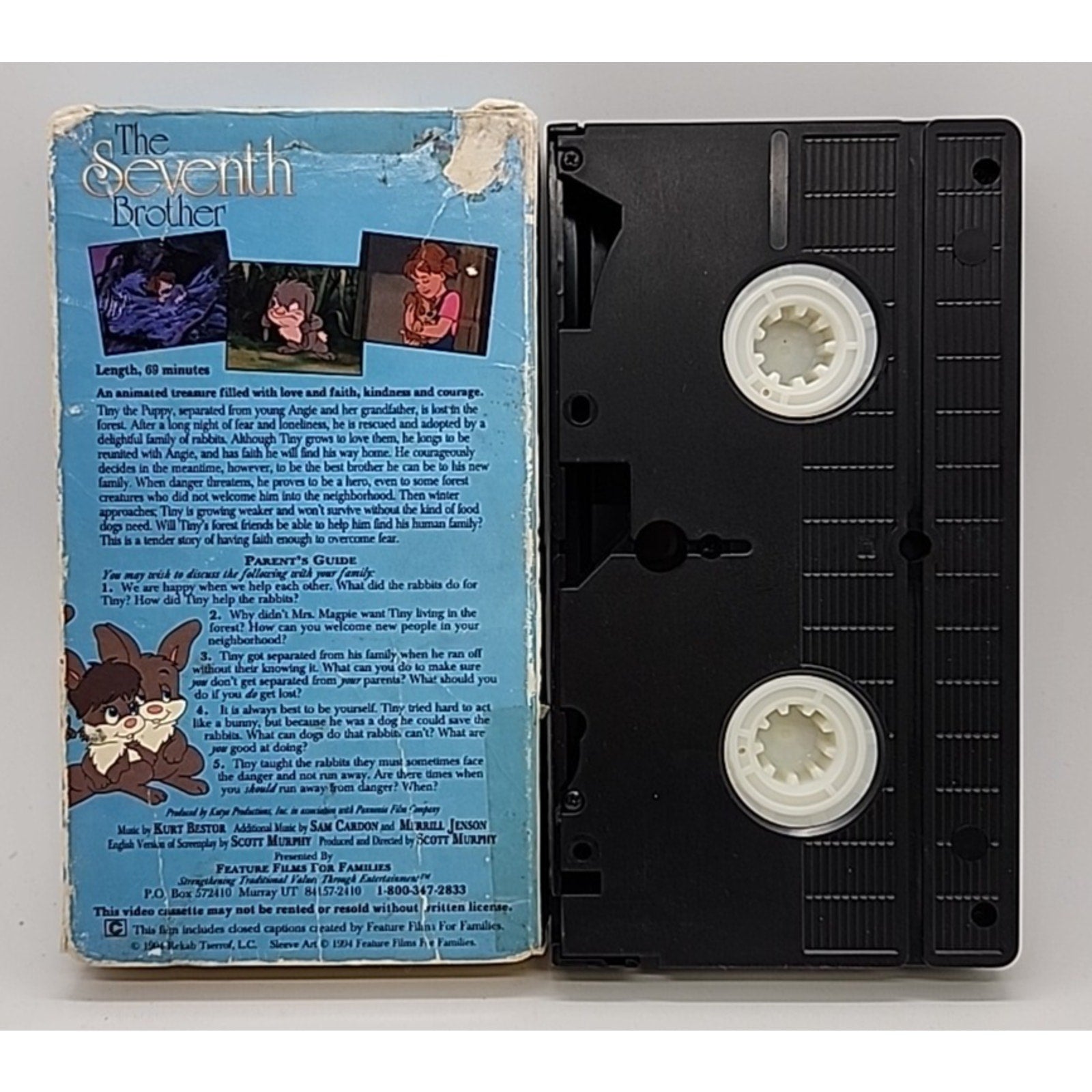 Tiny The Seventh Brother VHS (1994)