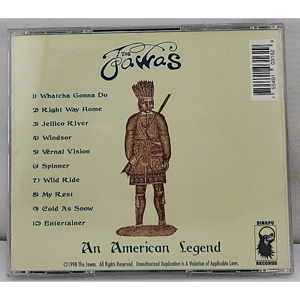 The Jawas - an American Legend Music CD Album