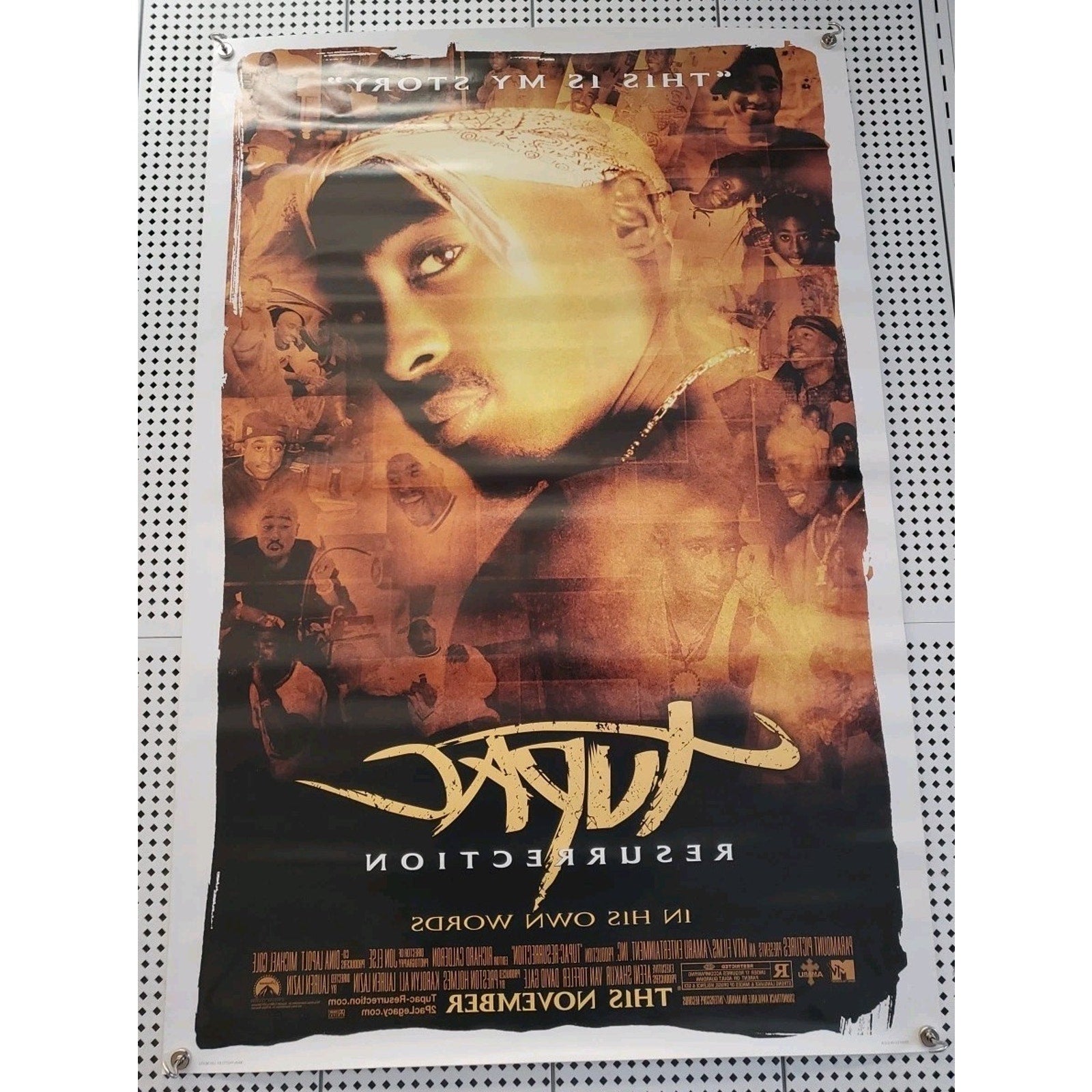 Tupac Resurrection - Poster 27x40 Tupac Shakur