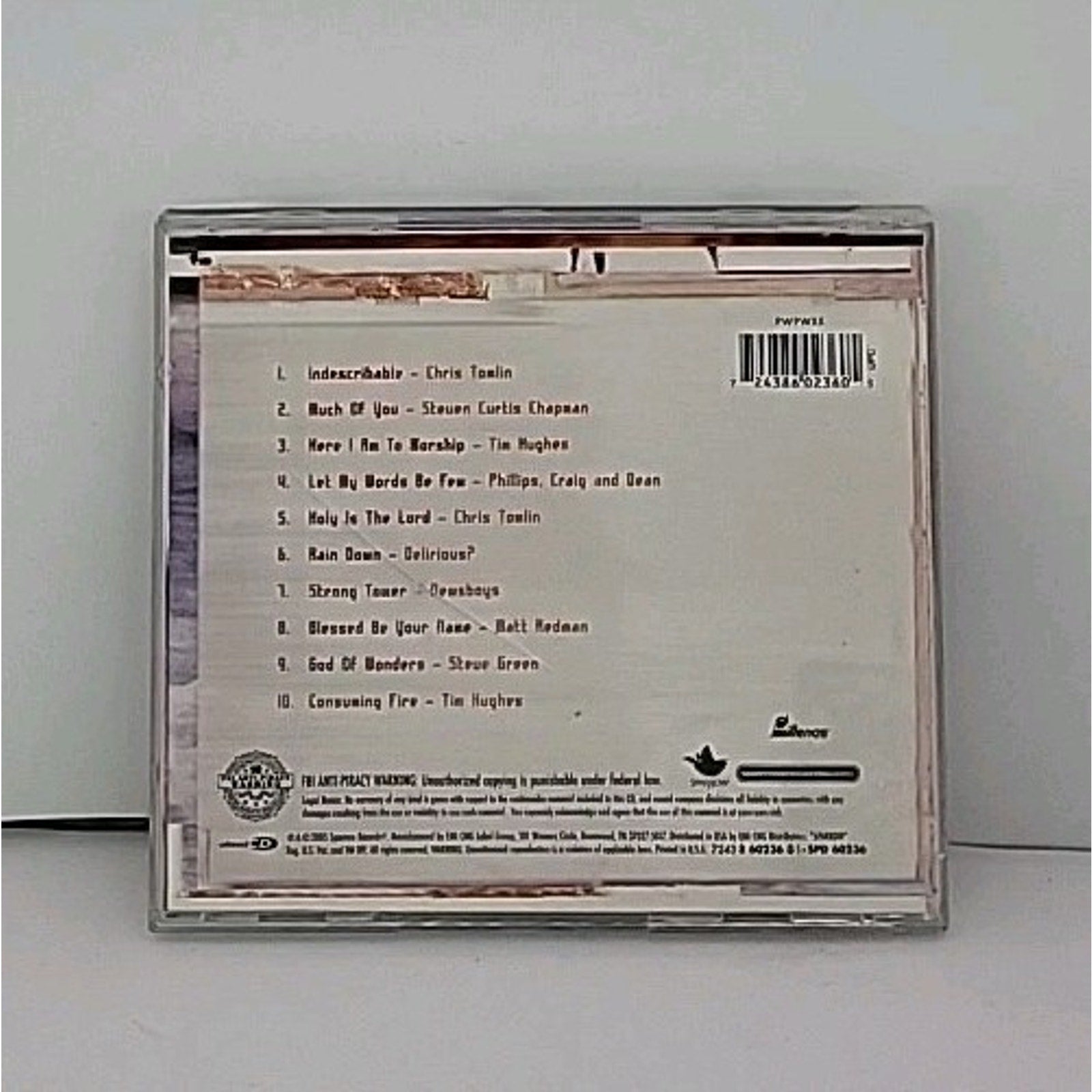 Consuming Worship - Music that Moves the Spirit - Music CD Sparrow Reco