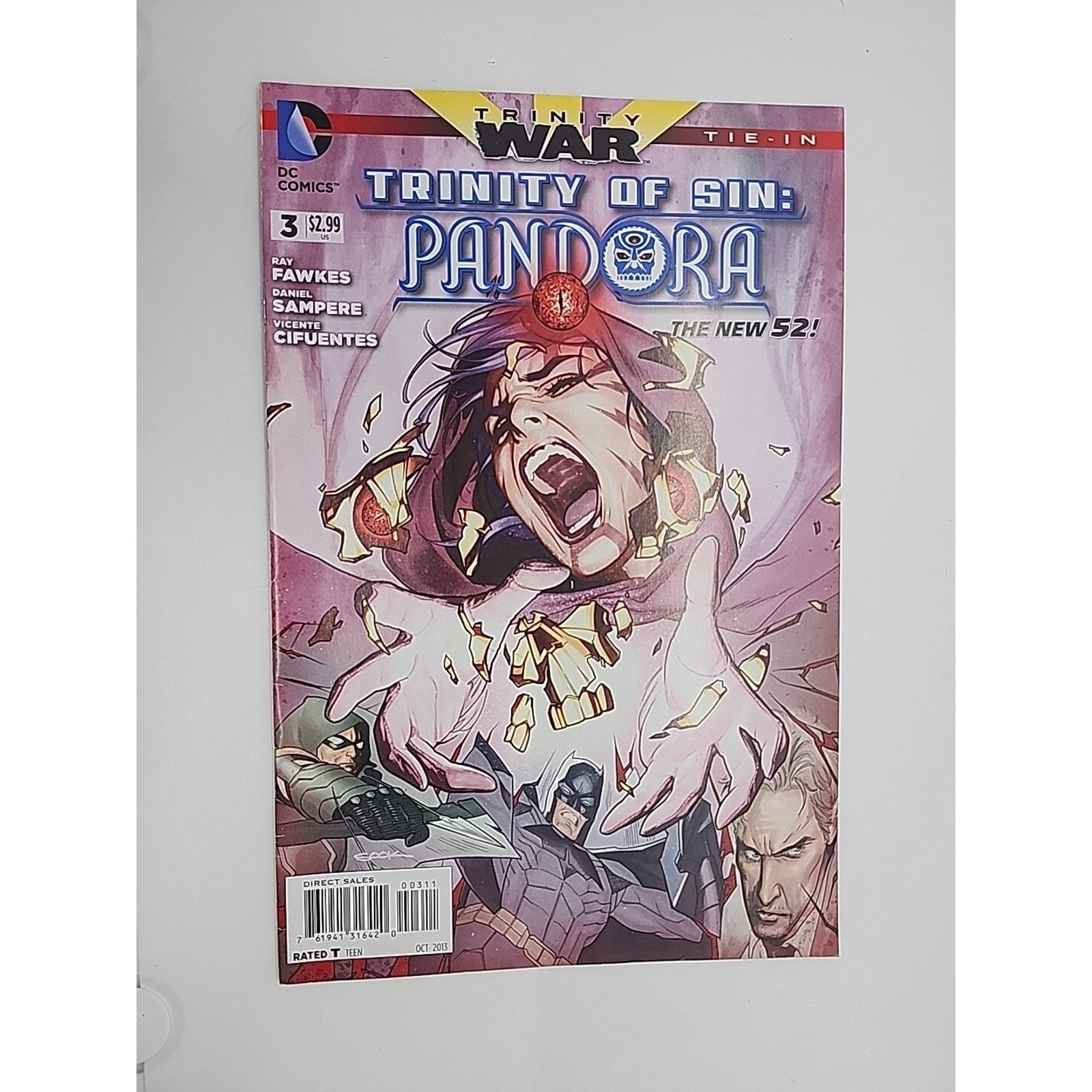DC Comics Trinity of Sin Pandora #3 [Paperback] [The New 52] 2013