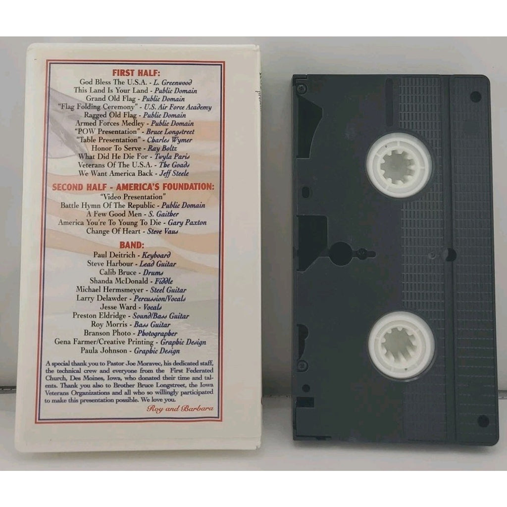 Barbara Fairchild & Roy Morris : For God & Country (VHS)