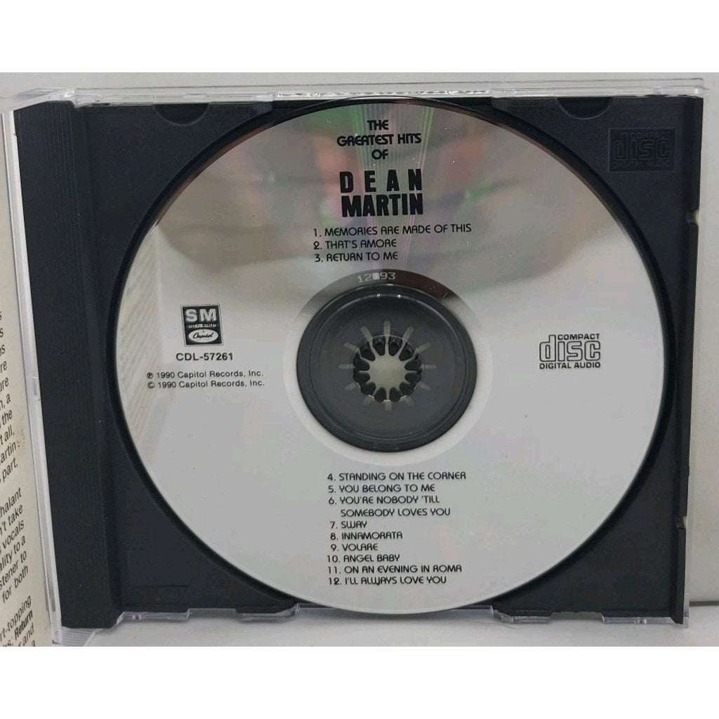The Greatest Hits Of Dean Martin CD