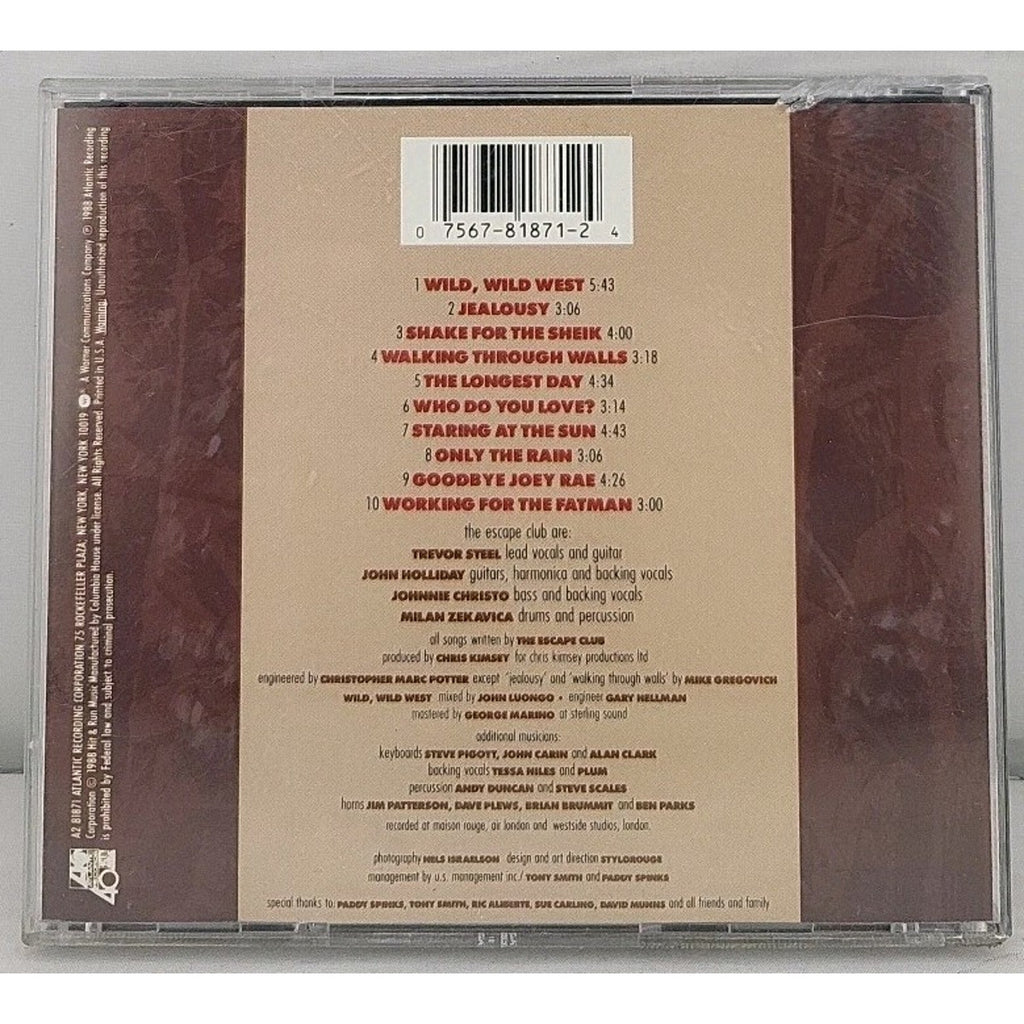 Wild Wild West by Escape Club (CD, 1990)