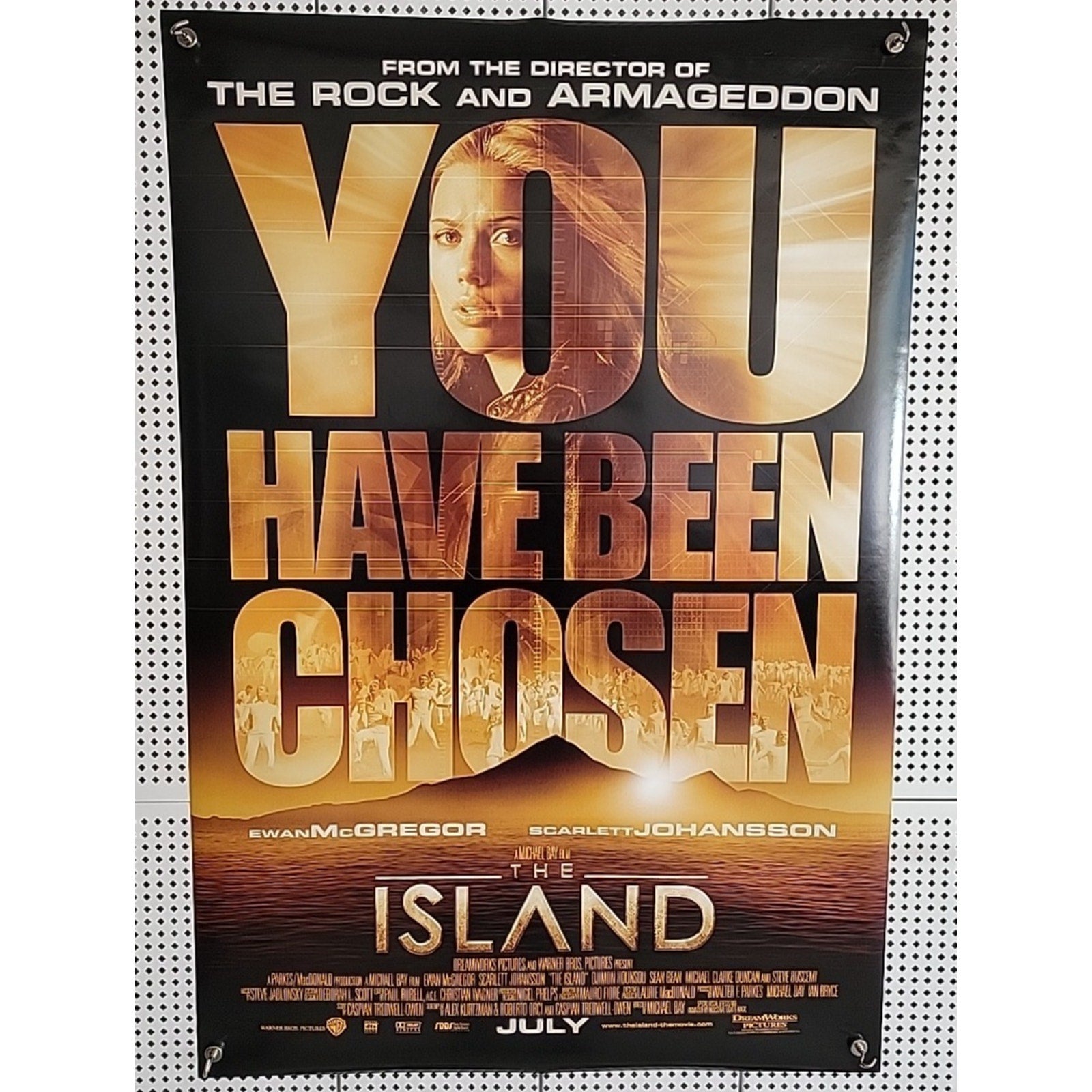 The Island - 2005 - Original D/S 27x40 Movie Poster - Scarlett Johansson