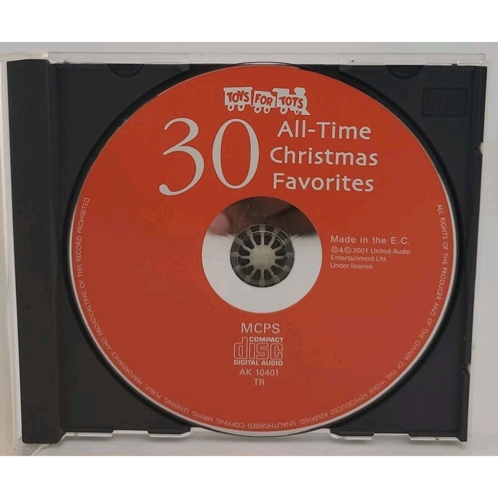 Toys For Tots: 30 All-Time Christmas Favorites by Various (CD, 2001)