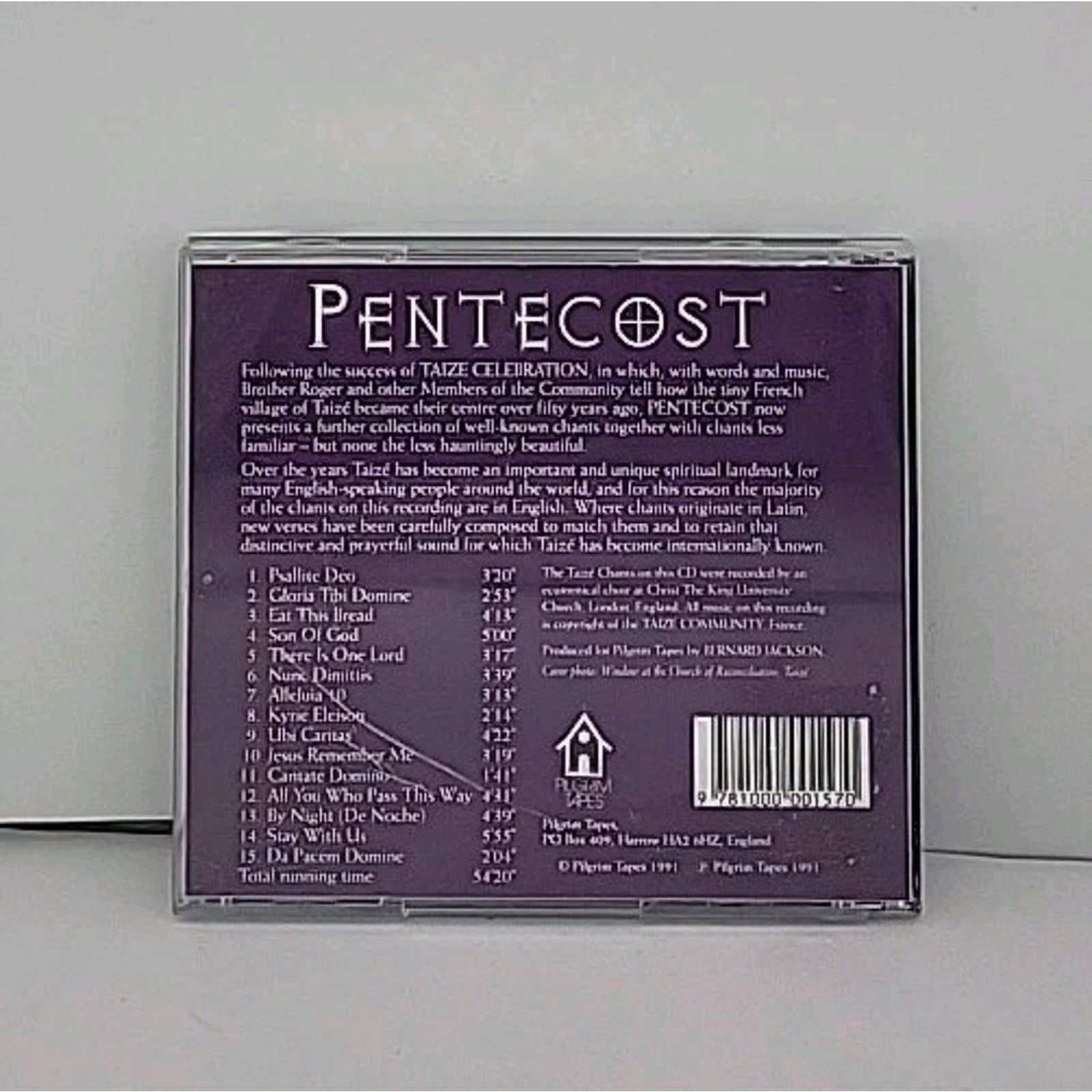 Pentecost Taize Chants With English Verses (CD)