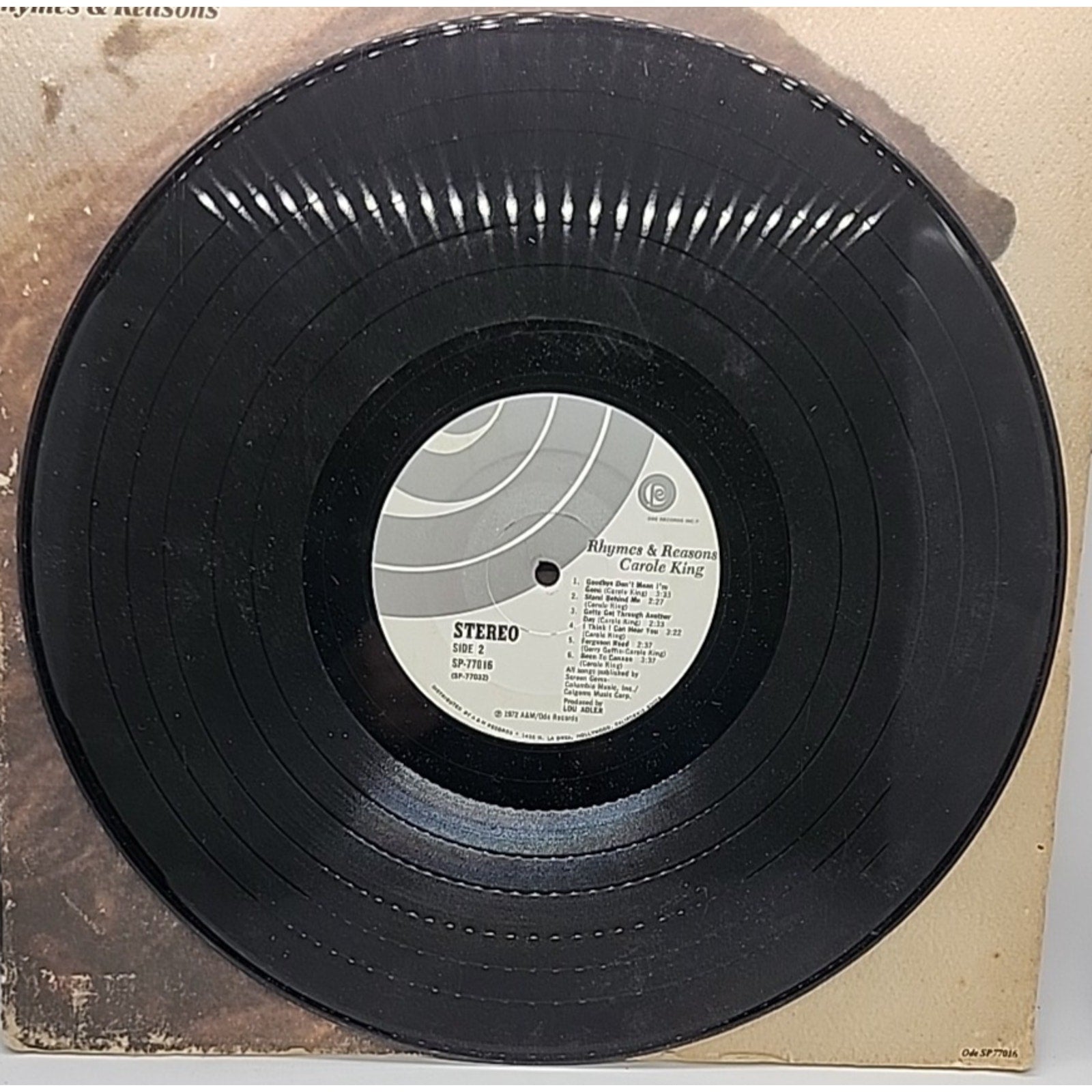 Carole King - Rhymes And Reasons (Record)