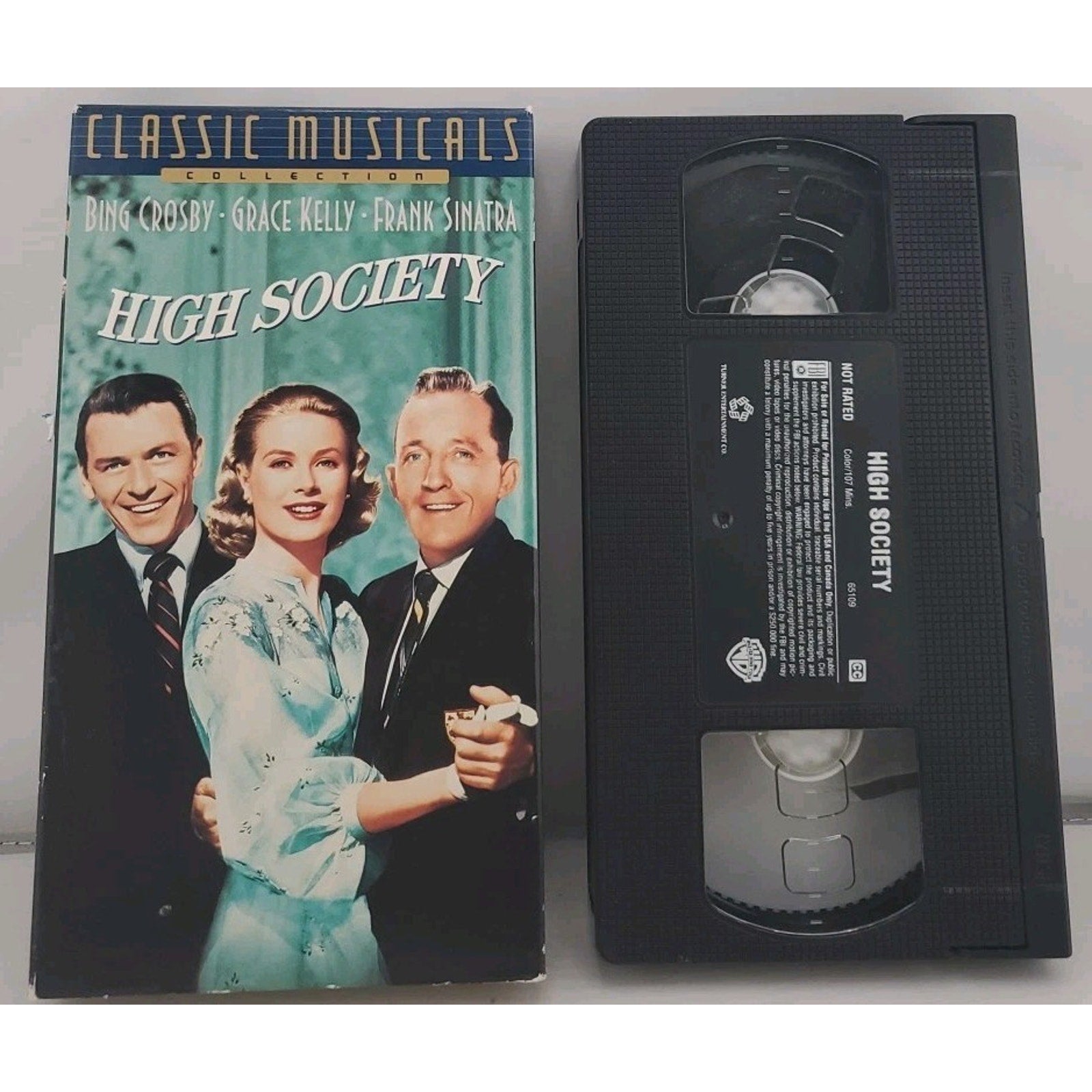 High Society (VHS, 2000, Classic Musicals Collection)