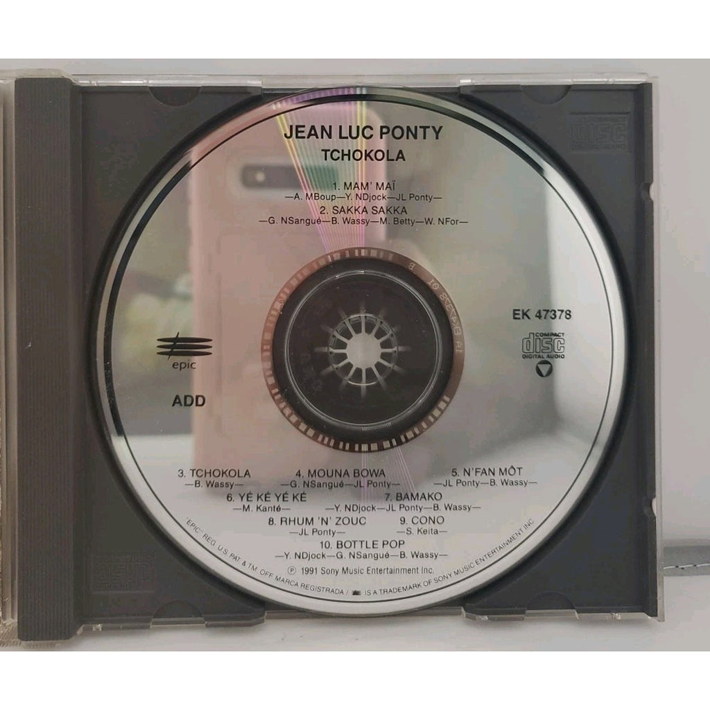 Tchokola by Jean-Luc Ponty (CD, 1991)