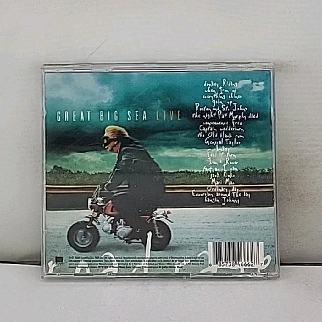 Great Big Sea – Road Rage CD 2000 Live Album Folk Rock WEA Canada