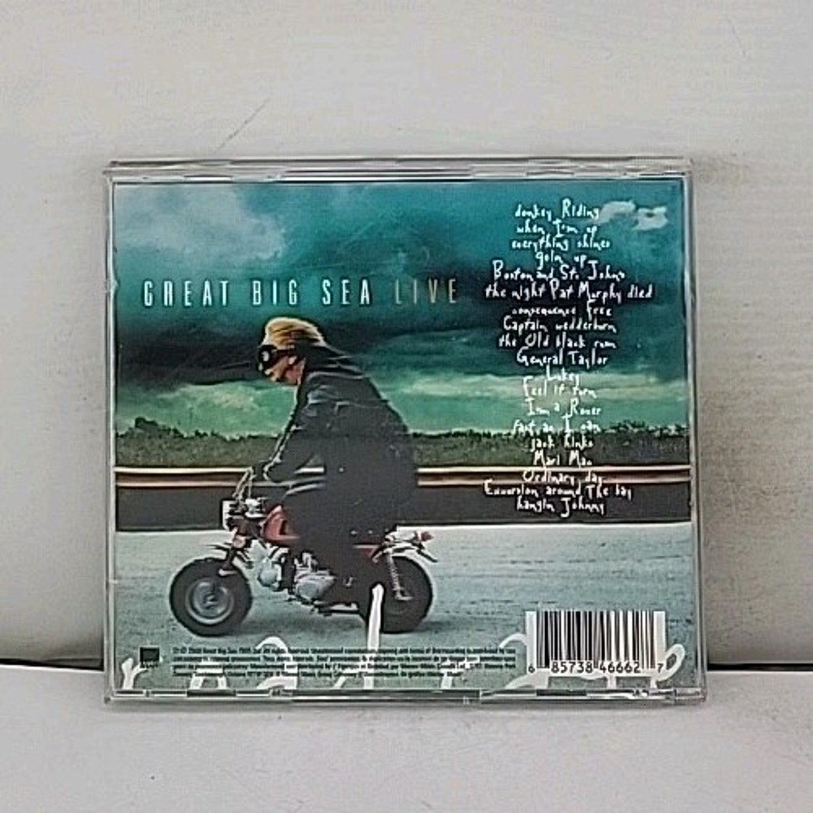 Great Big Sea – Road Rage CD 2000 Live Album Folk Rock WEA Canada