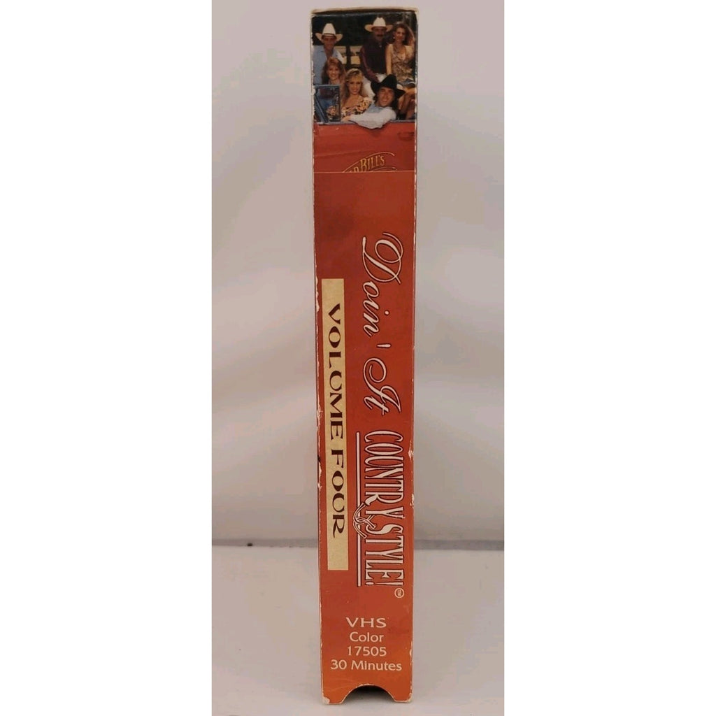 Learn Country Dancing : Doin’ it Country Style! Volume 4 (VHS,1992)