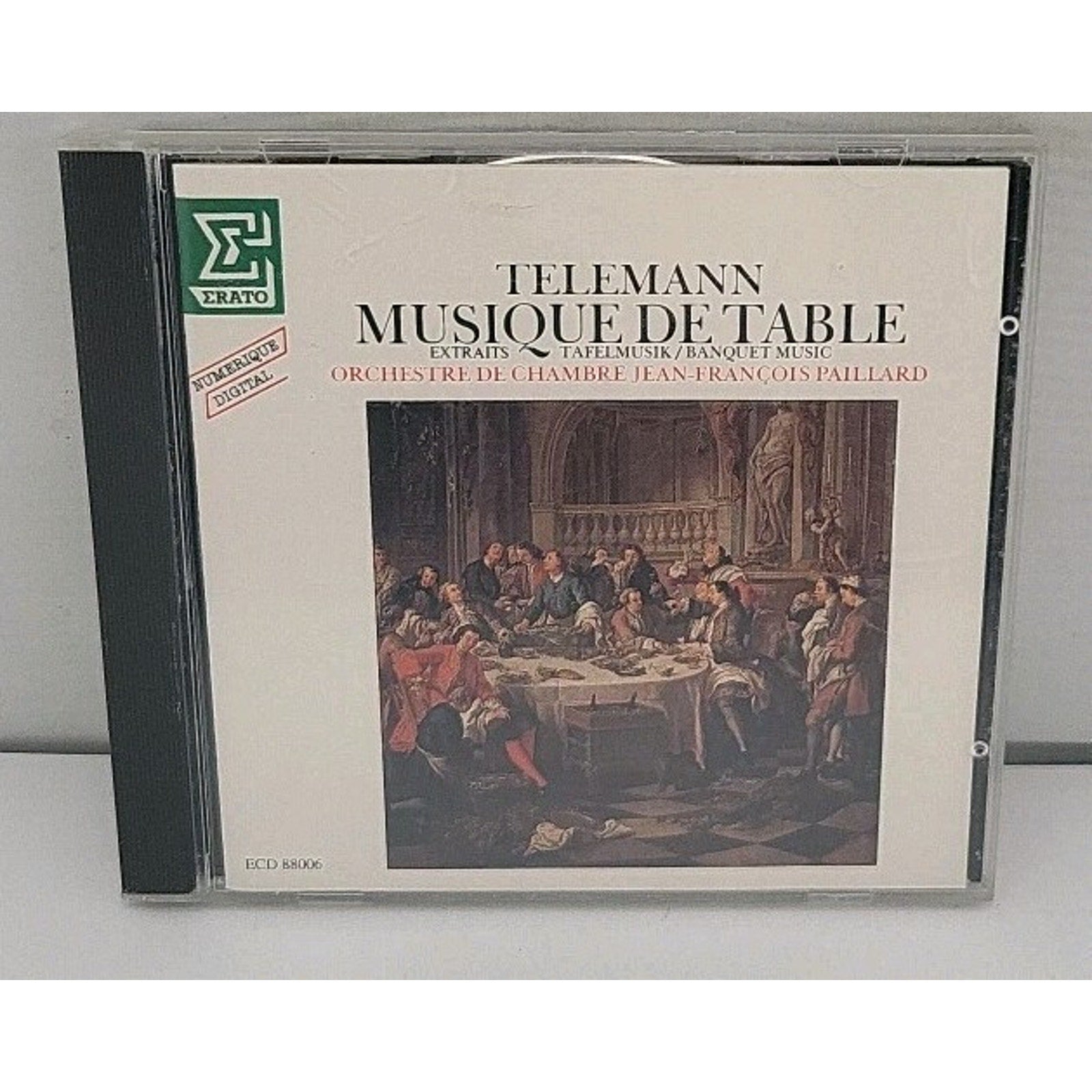 Telemann - Musique De Table - J. F. Paillard - Erato CD