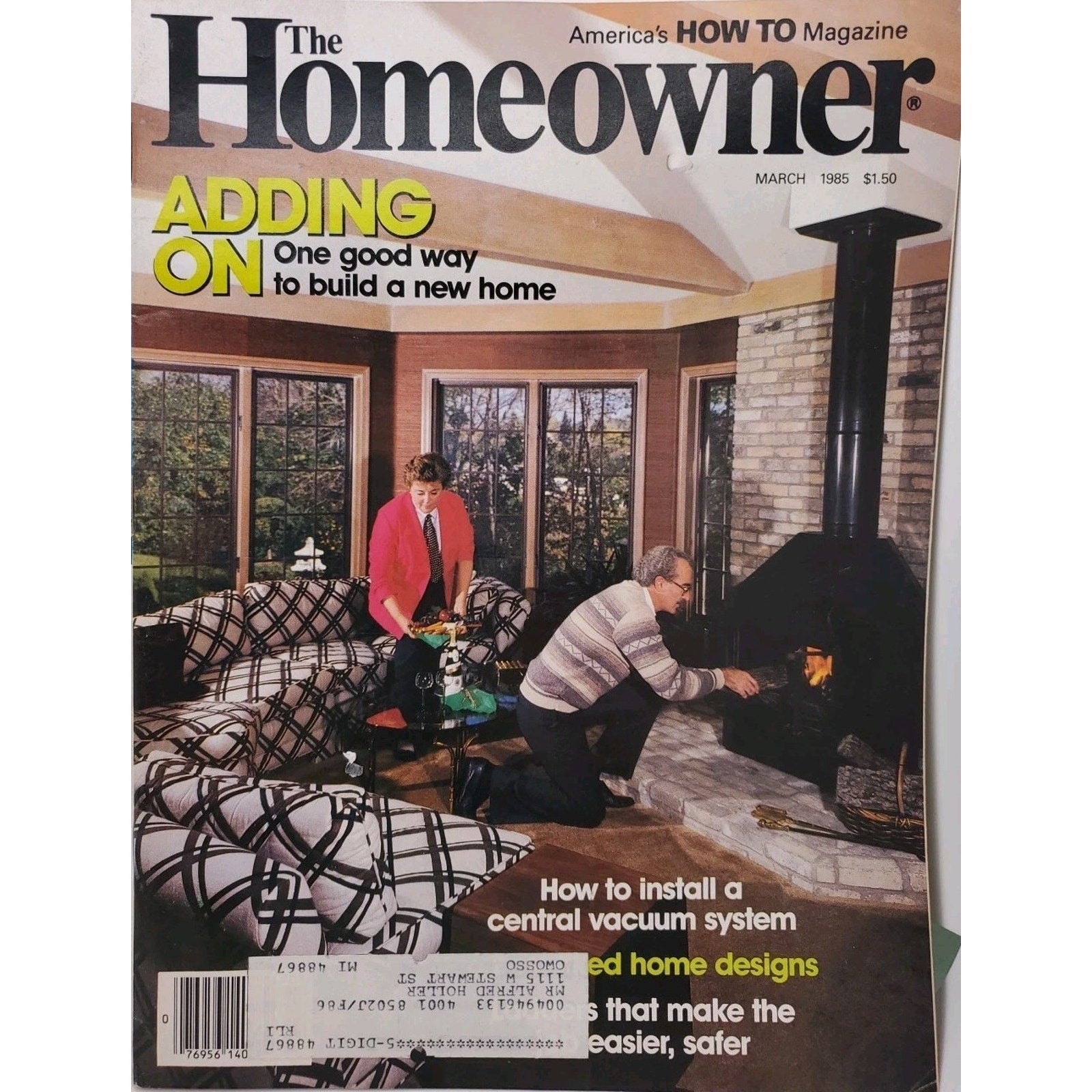 The Homeowner March 1985 Magazine