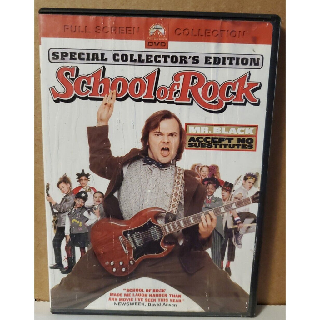 The School of Rock (DVD, 2004, Full Frame)