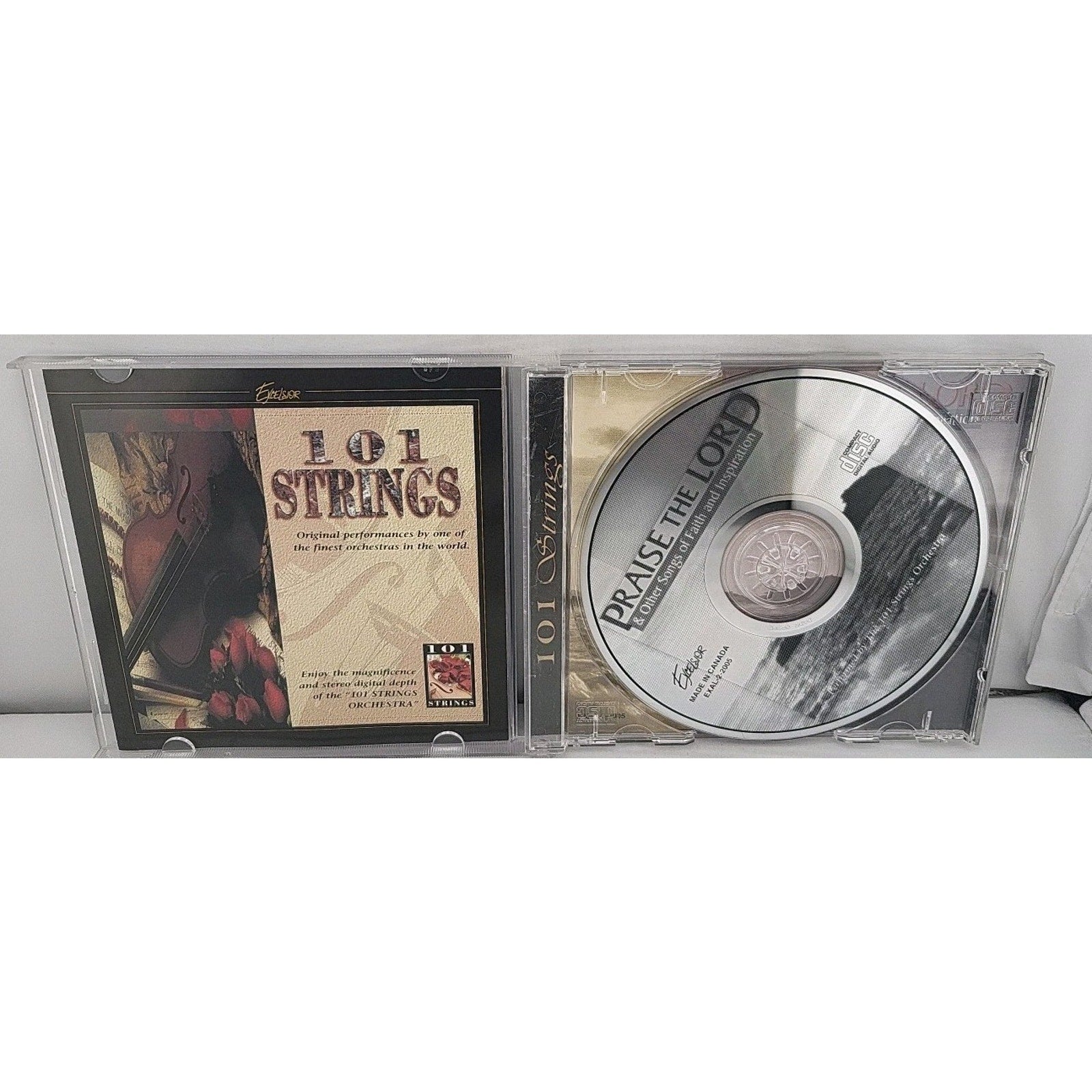 101 Strings Praise The Lord Songs Of Faith & Inspiration CD
