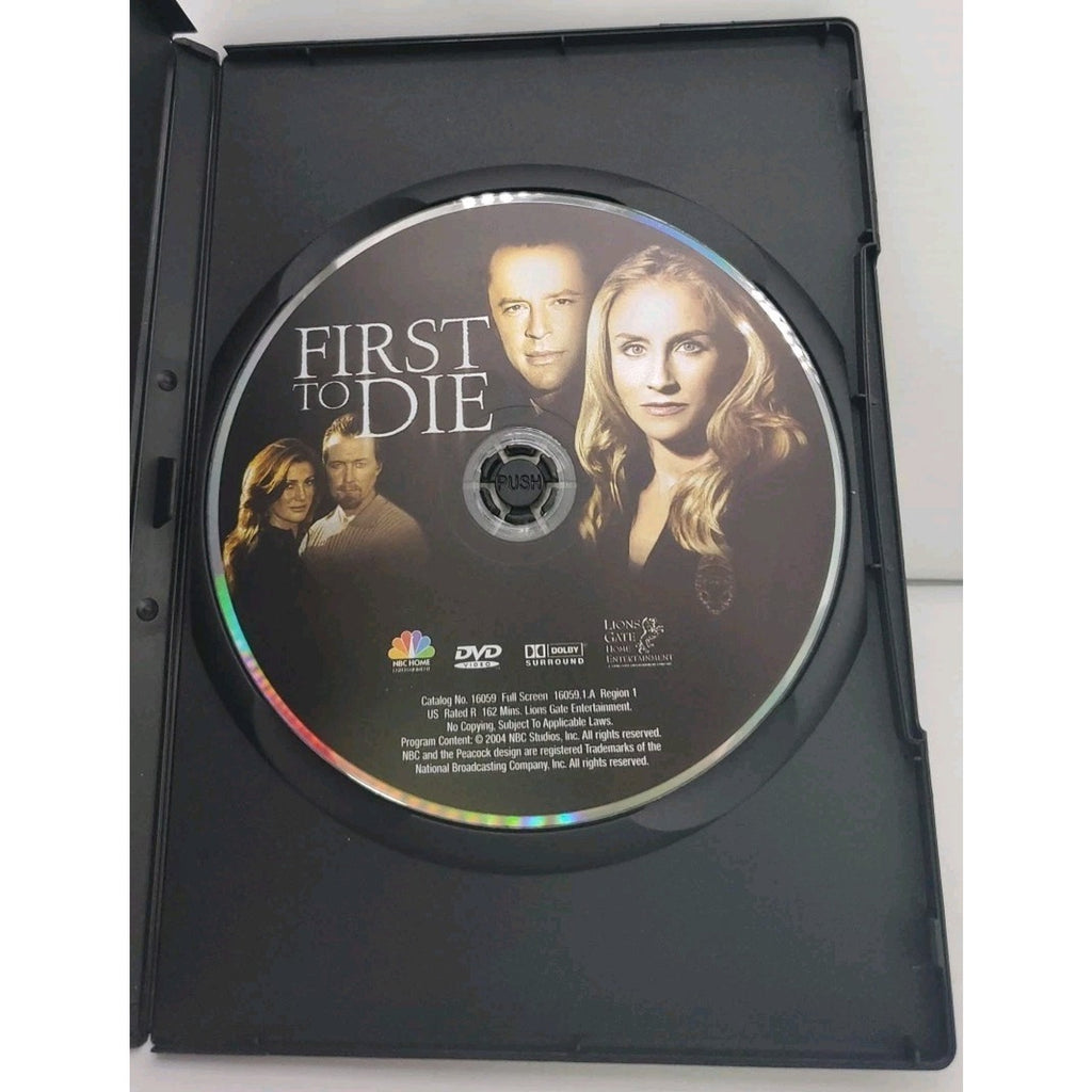 First To Die (DVD 2004) James Patterson's, Tracy Pollan, Russell Mulcahy