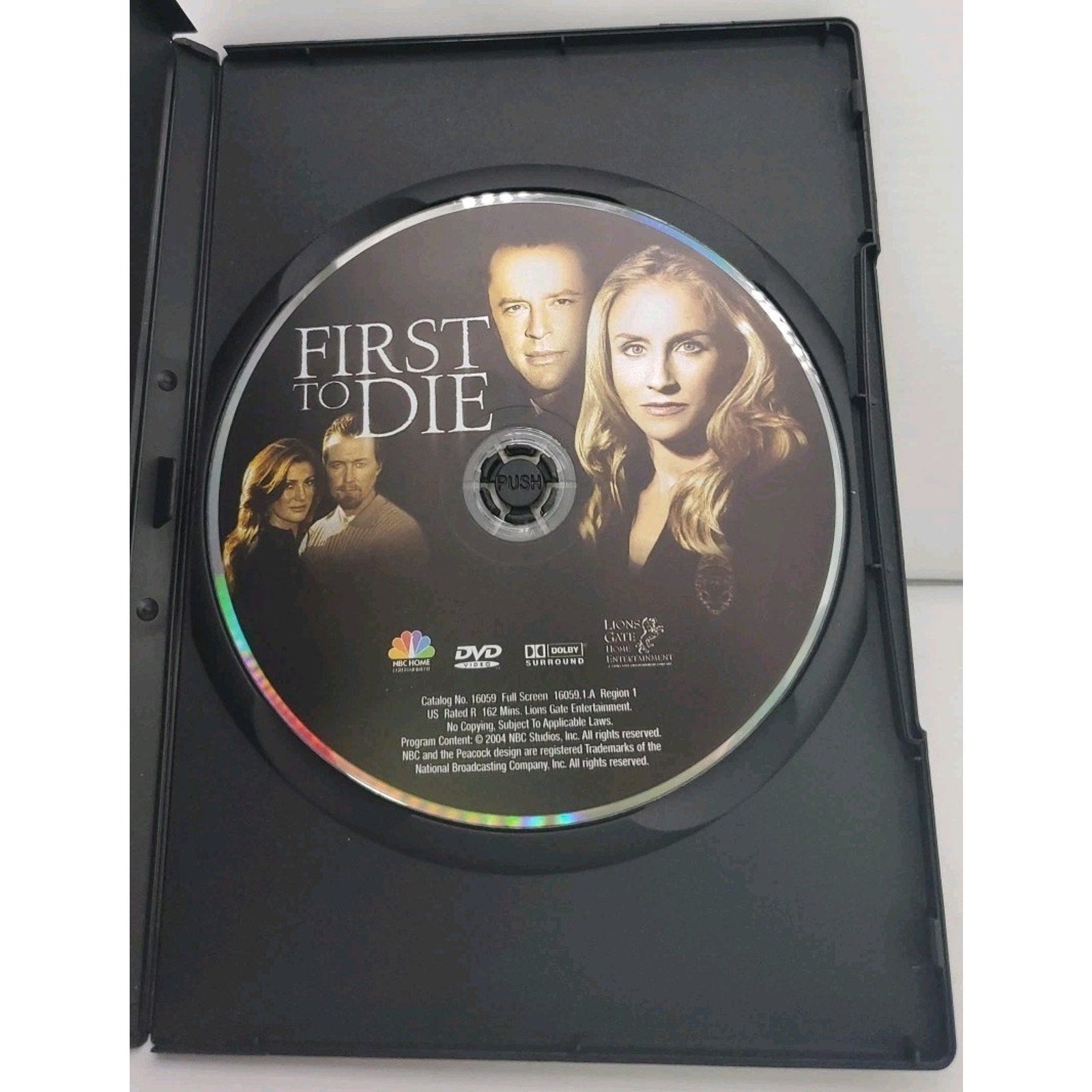 First To Die (DVD 2004) James Patterson's, Tracy Pollan, Russell Mulcahy