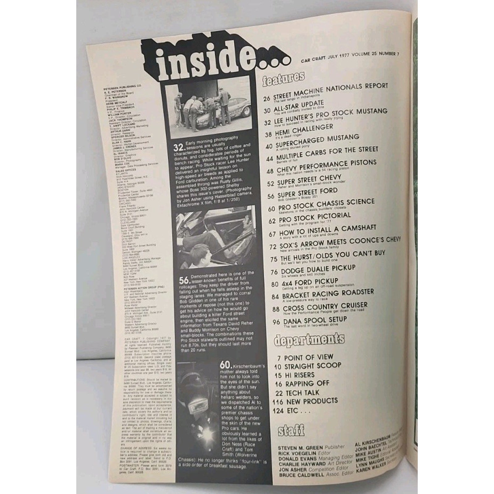 Car Craft Magazine - July 1977 - Volume 25 Number 7
