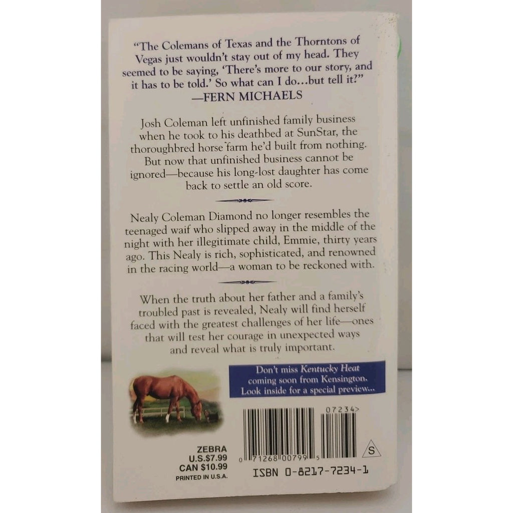 Kentucky Rich by Fern Michaels (2002, Trade Paperback)