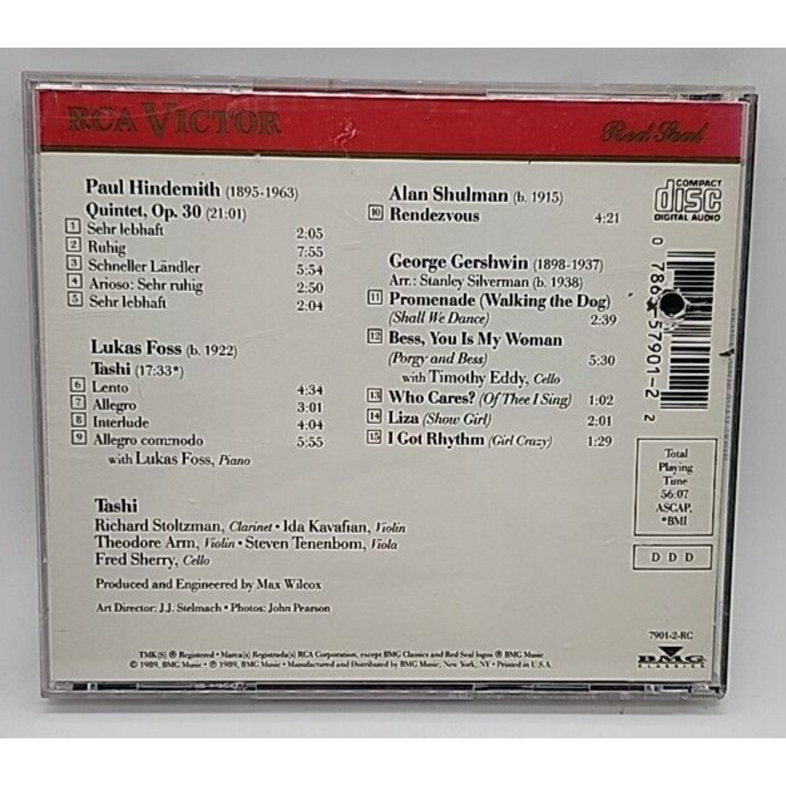 Rendezvous with Tashi by Gershwin / Sherry / Tenenbom (CD, 2008)
