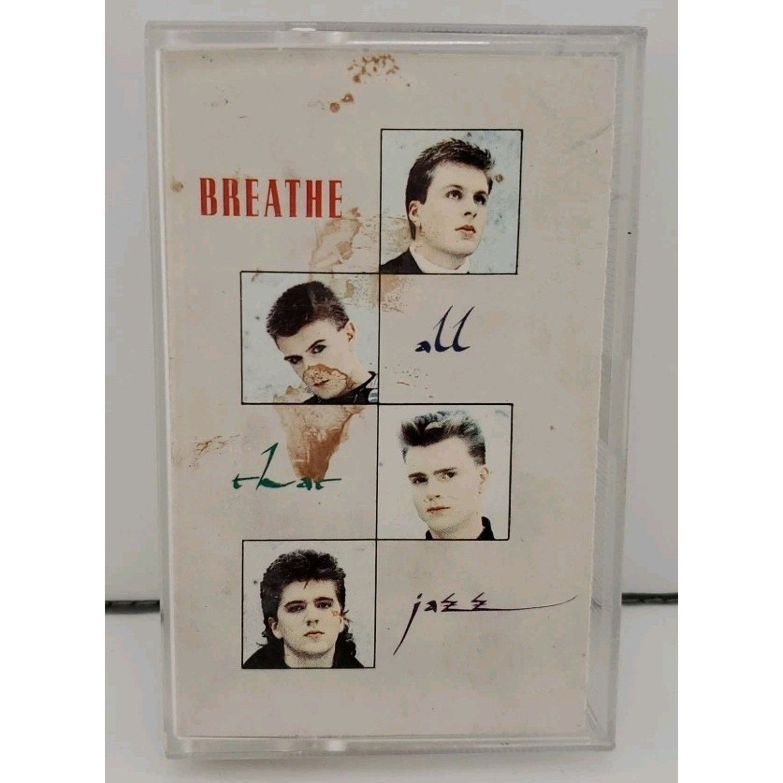 All That Jazz by Breathe (2 - UK) (Cassette, 1988, A&M (USA)) - Clear Tape