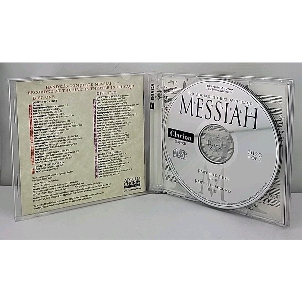 Messiah Complete by Apollo Chorus of Chicago (CD, 2006)