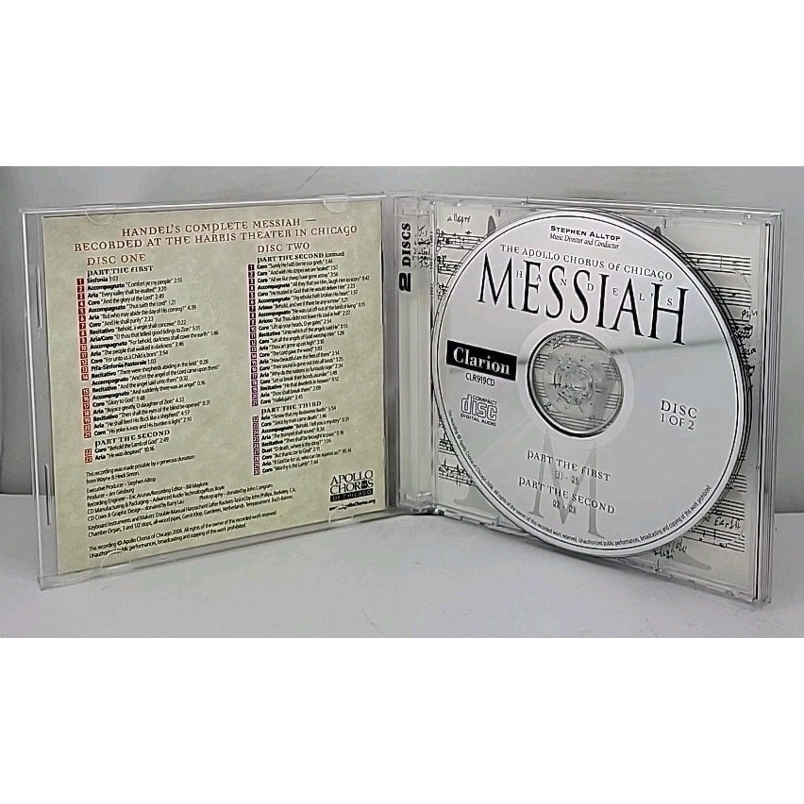 Messiah Complete by Apollo Chorus of Chicago (CD, 2006)
