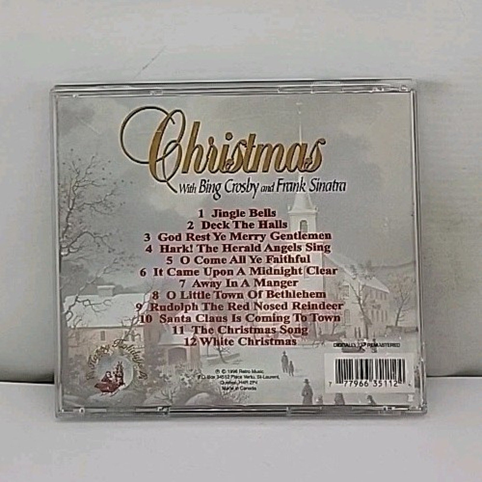 Christmas by Crosby, Bing / Sinatra, Frank (CD, 1998)