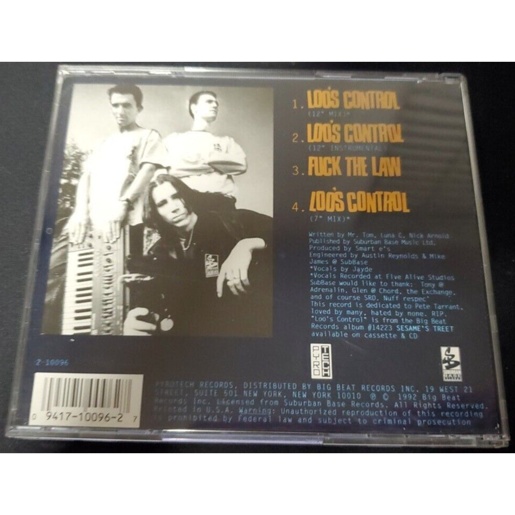 Smarte's Loo's Control (CD) PROMO
